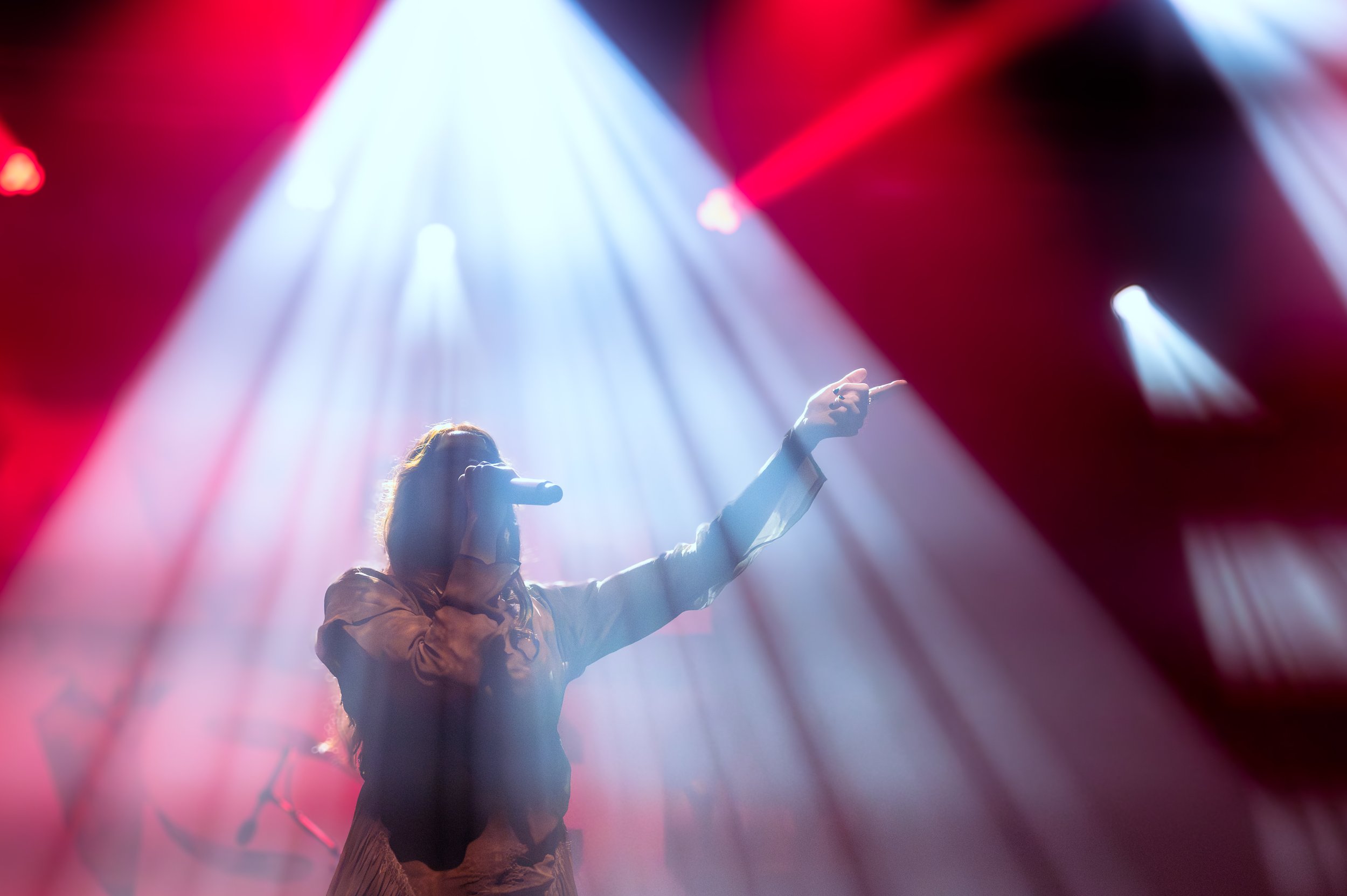 Kate Nash performs at The Howard Theatre in Washington DC as part of her "9 Sad Symphonies" tour