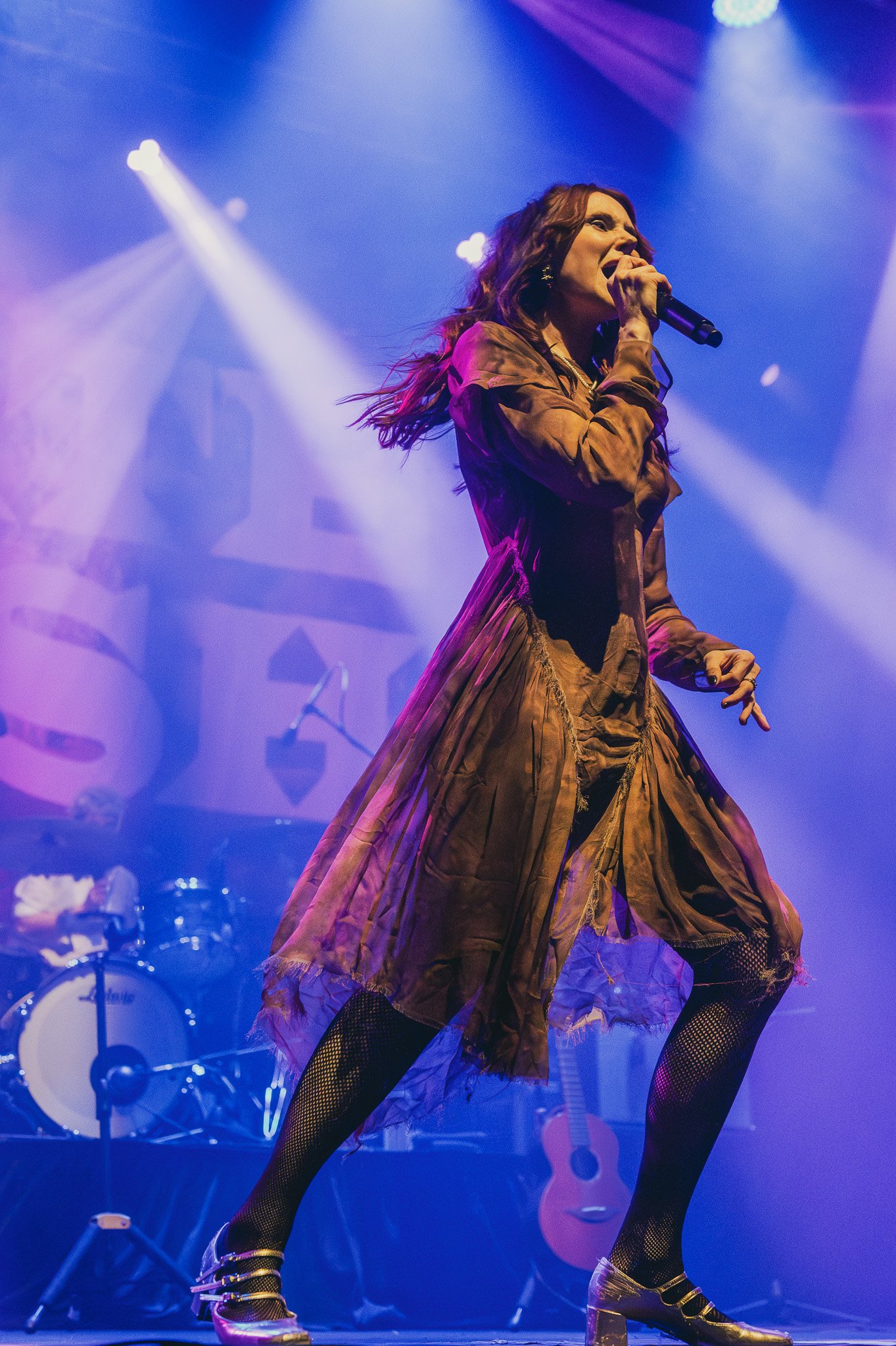 Kate Nash performs at The Howard Theatre in Washington DC as part of her "9 Sad Symphonies" tour
