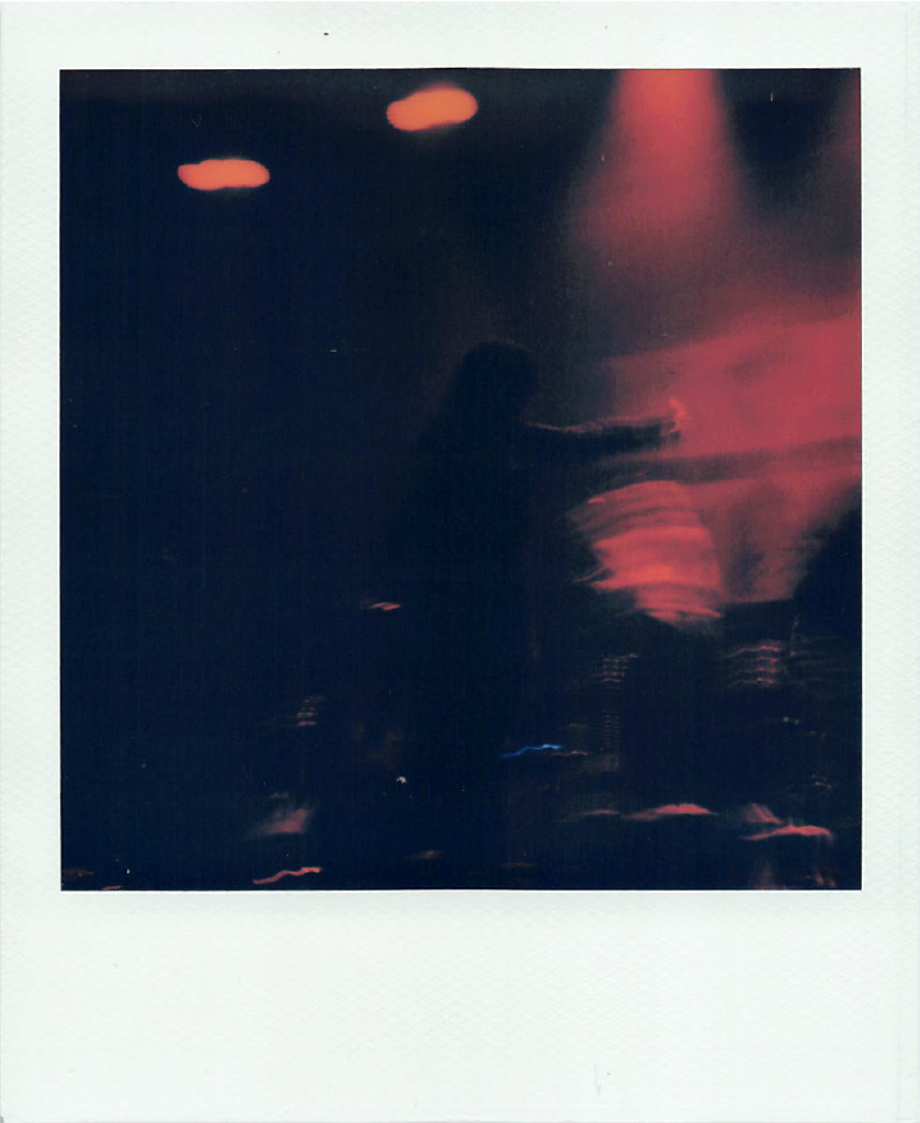 Kate Nash performs at The Howard Theatre in Washington DC as part of her "9 Sad Symphonies" tour. Shot on polaroid film.