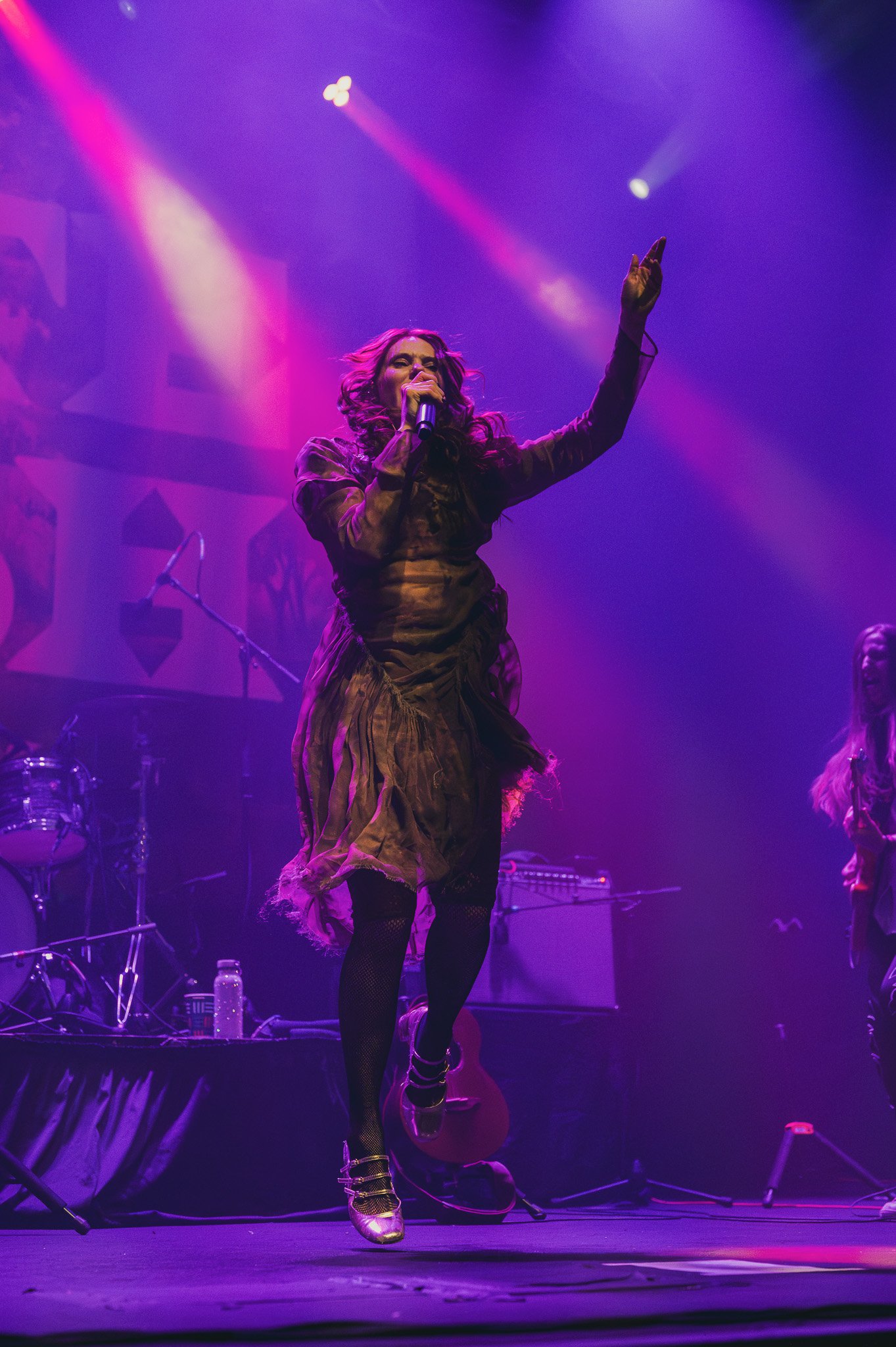 Kate Nash performs at The Howard Theatre in Washington DC as part of her "9 Sad Symphonies" tour
