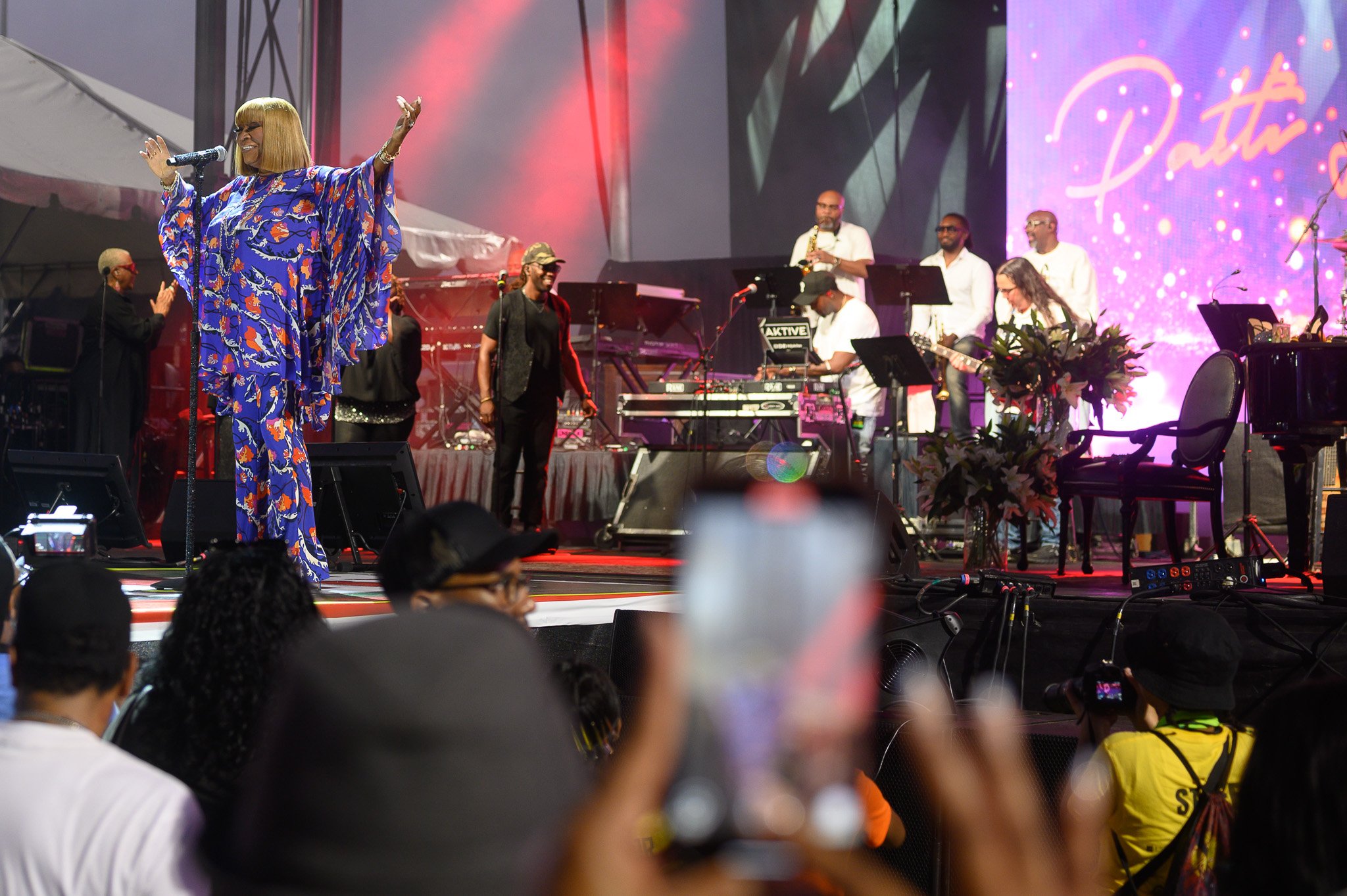 Patti LaBelle performs as a part of Baltimore AFRAM Festival '25