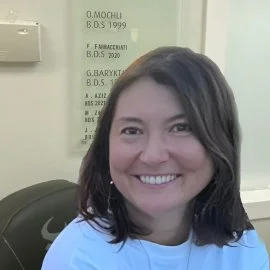 Dr. Gulzat Baryktabasova, dentist at Kingswells Dental Practice in Aberdeen