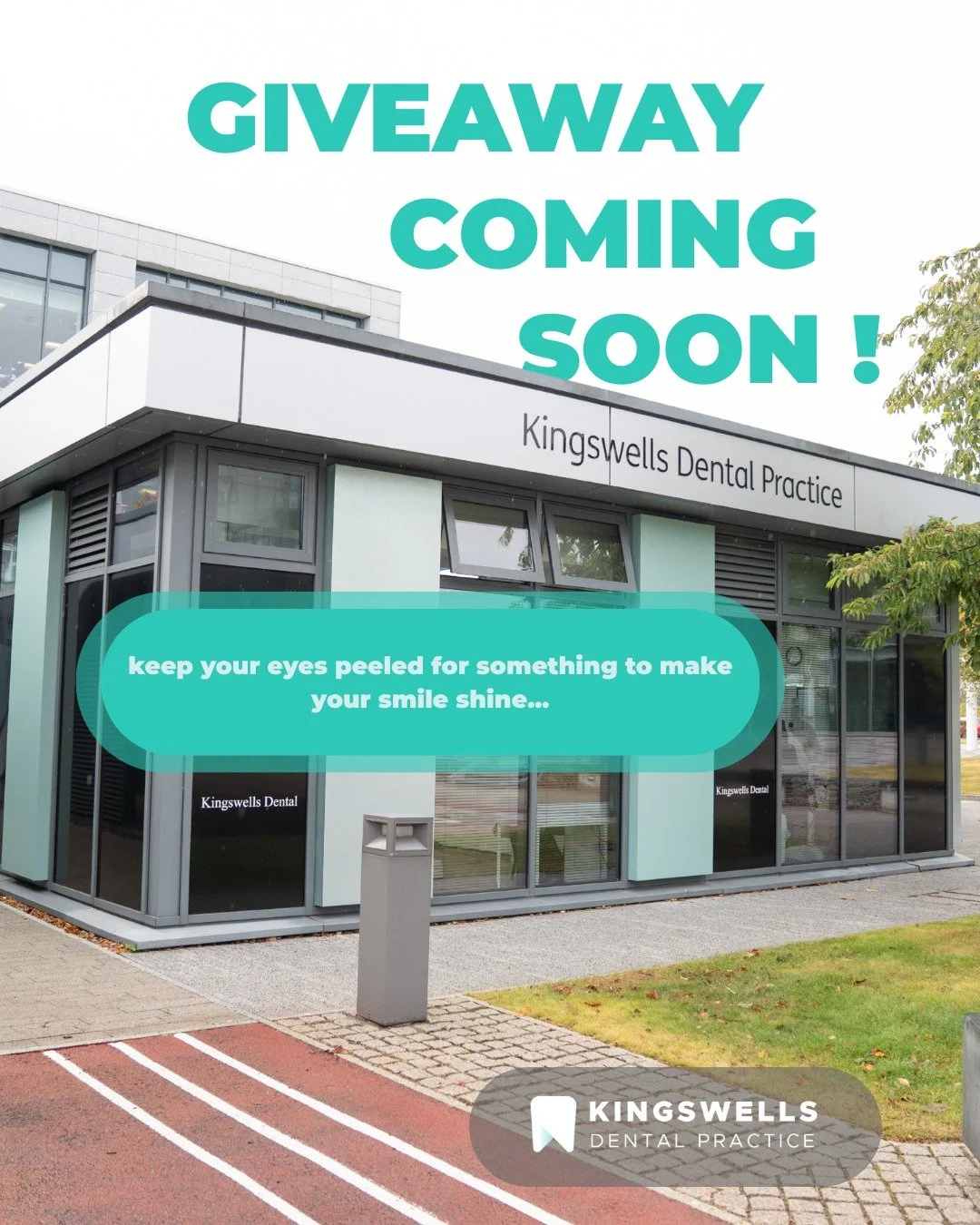 Giveaway coming soon!

We&rsquo;ve got something exciting on the way to make your smile shine a little brighter ✨
Keep your eyes peeled, details dropping soon! 

📍 Kingswells Dental Practice, Prime Four Business Park, Aberdeen
📞 0122 474 9361 | 🌐 