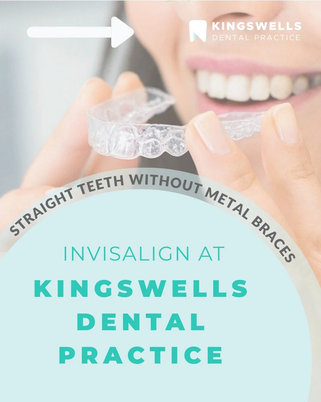 Thinking about straighter teeth but not a fan of traditional braces?
Invisalign uses clear, removable aligners to gently move your teeth giving you confidence throughout your treatment.
Message us to book your consultation.

#InvisalignAberdeen #King