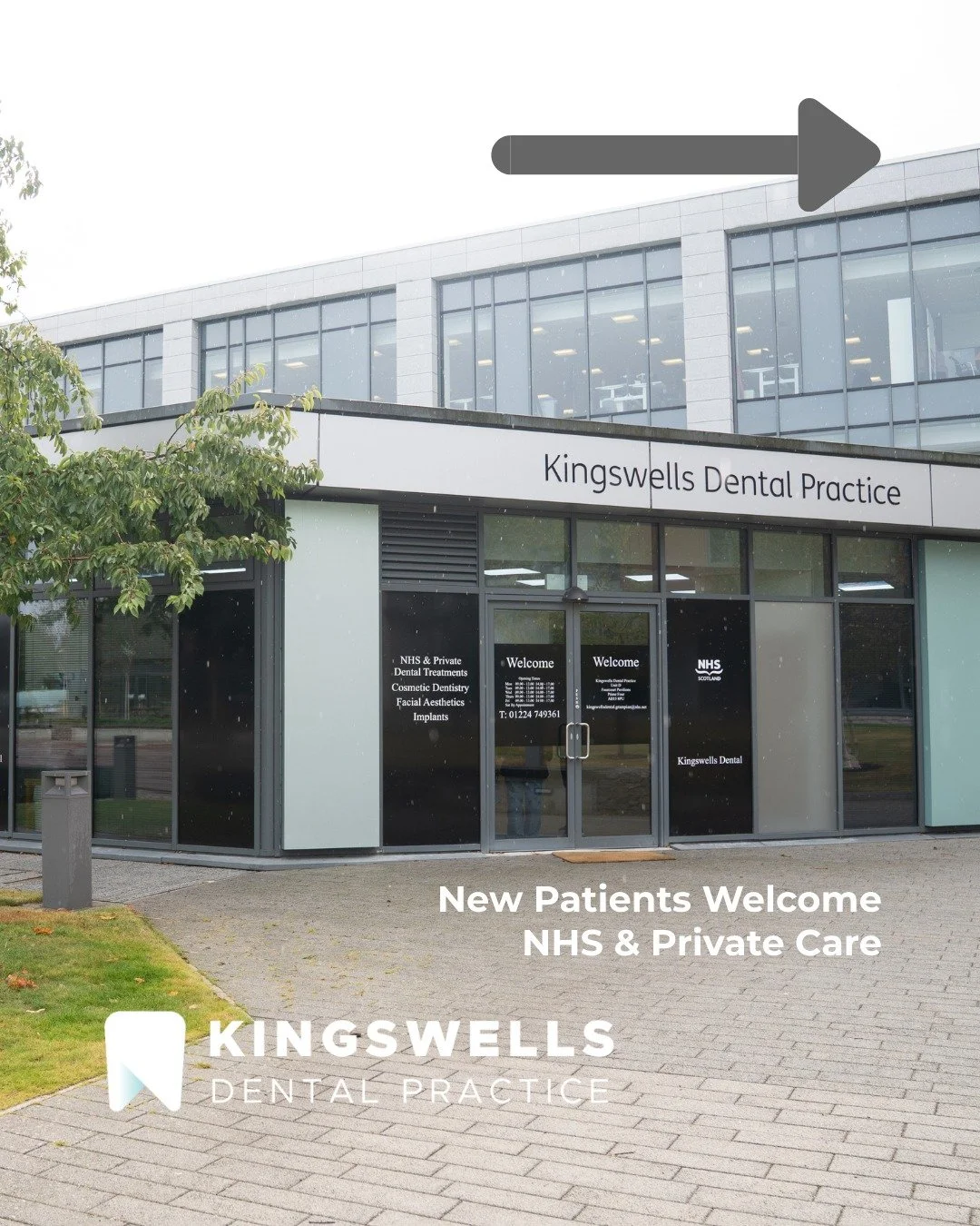 We&rsquo;re welcoming new patients at Kingswells Dental Practice 🦷✨
With NHS and private options available, our friendly team is here to support your oral health, whether you&rsquo;re due a check-up or exploring treatment options.
Register today via