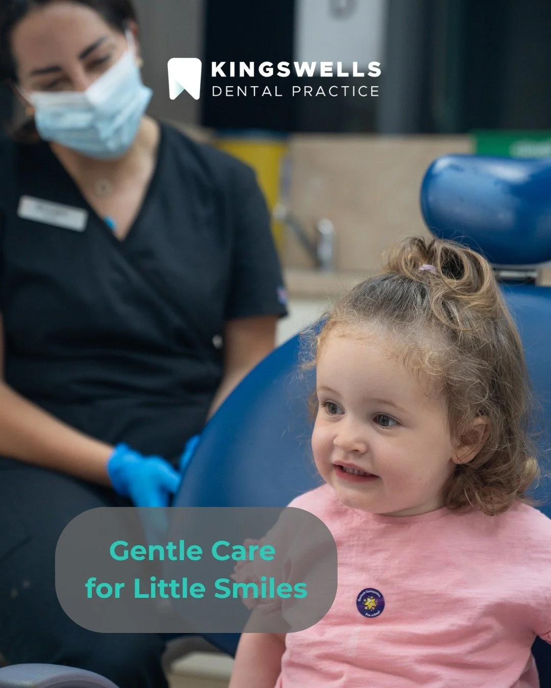Your child&rsquo;s first dental visit sets the tone for a lifetime of healthy smiles 🦷💛
At Kingswells Dental Practice, we take a gentle, friendly approach to help little ones feel safe, relaxed, and confident in the chair.

Book your child&rsquo;s 