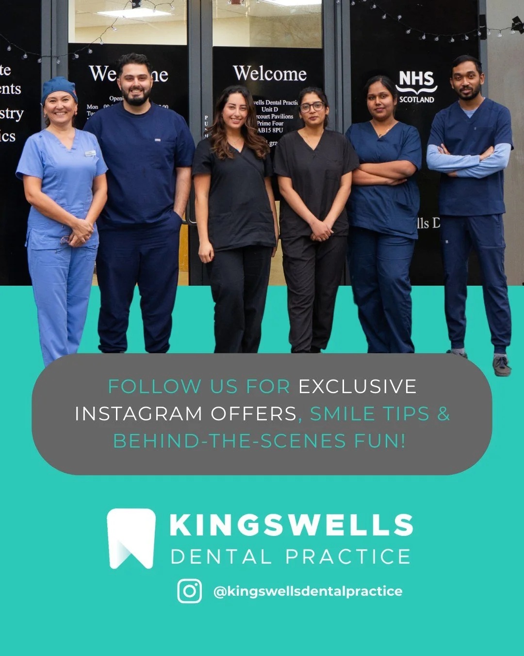 Aberdeen locals! Want exclusive Instagram offers, behind-the-scenes fun and dental tips straight from our team? 🦷

Follow us on Instagram and be the first to see our upcoming promotions, patient stories, and smile transformations!

Tap follow and jo