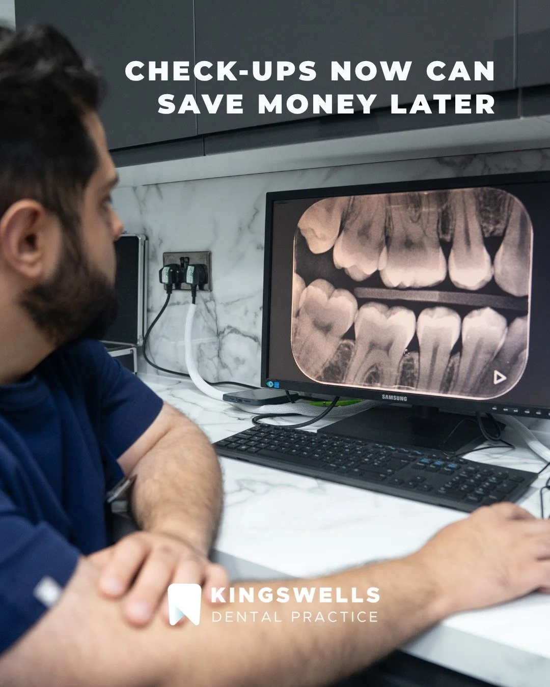 Regular check-ups aren&rsquo;t just about keeping your teeth clean, they can help spot small problems before they become bigger (and more expensive) issues 🦷

Catching things early often means simpler treatment, less discomfort, and fewer surprises 