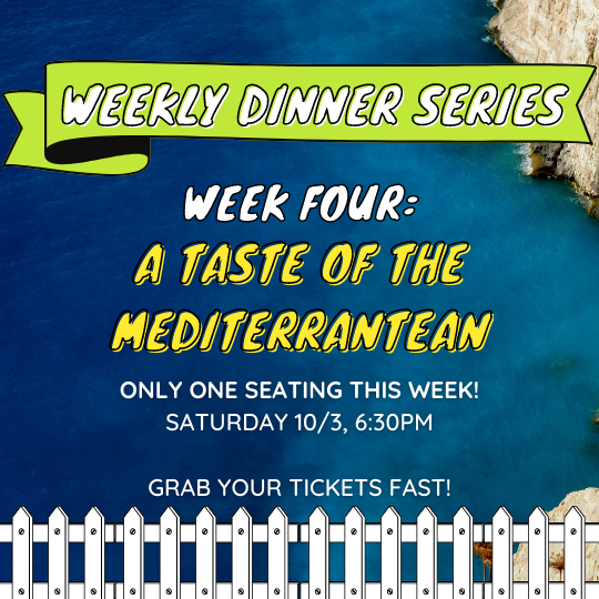 Weekly Dinner Series - Week 4