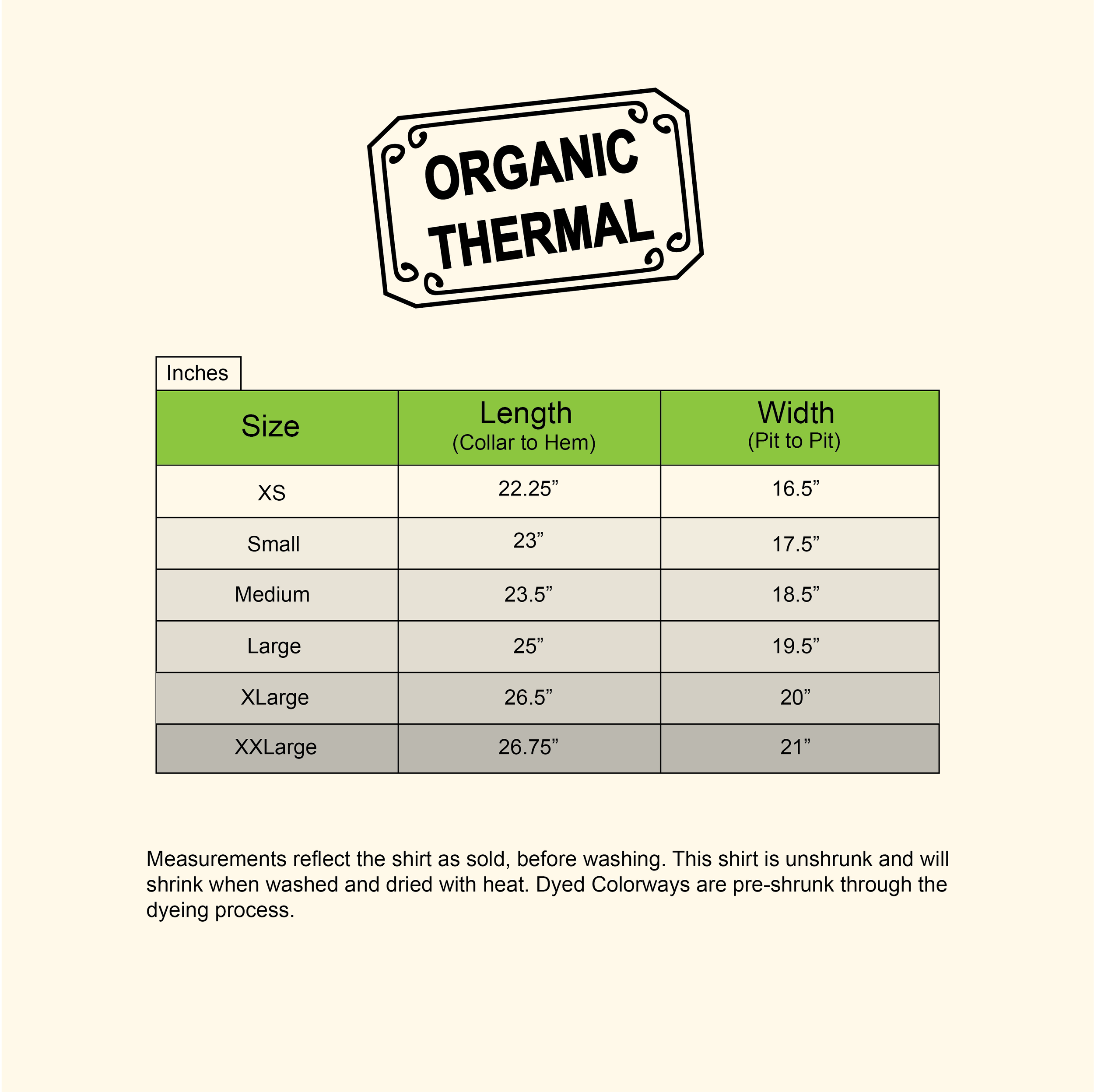 26 Natural Organic thermal size chart.png