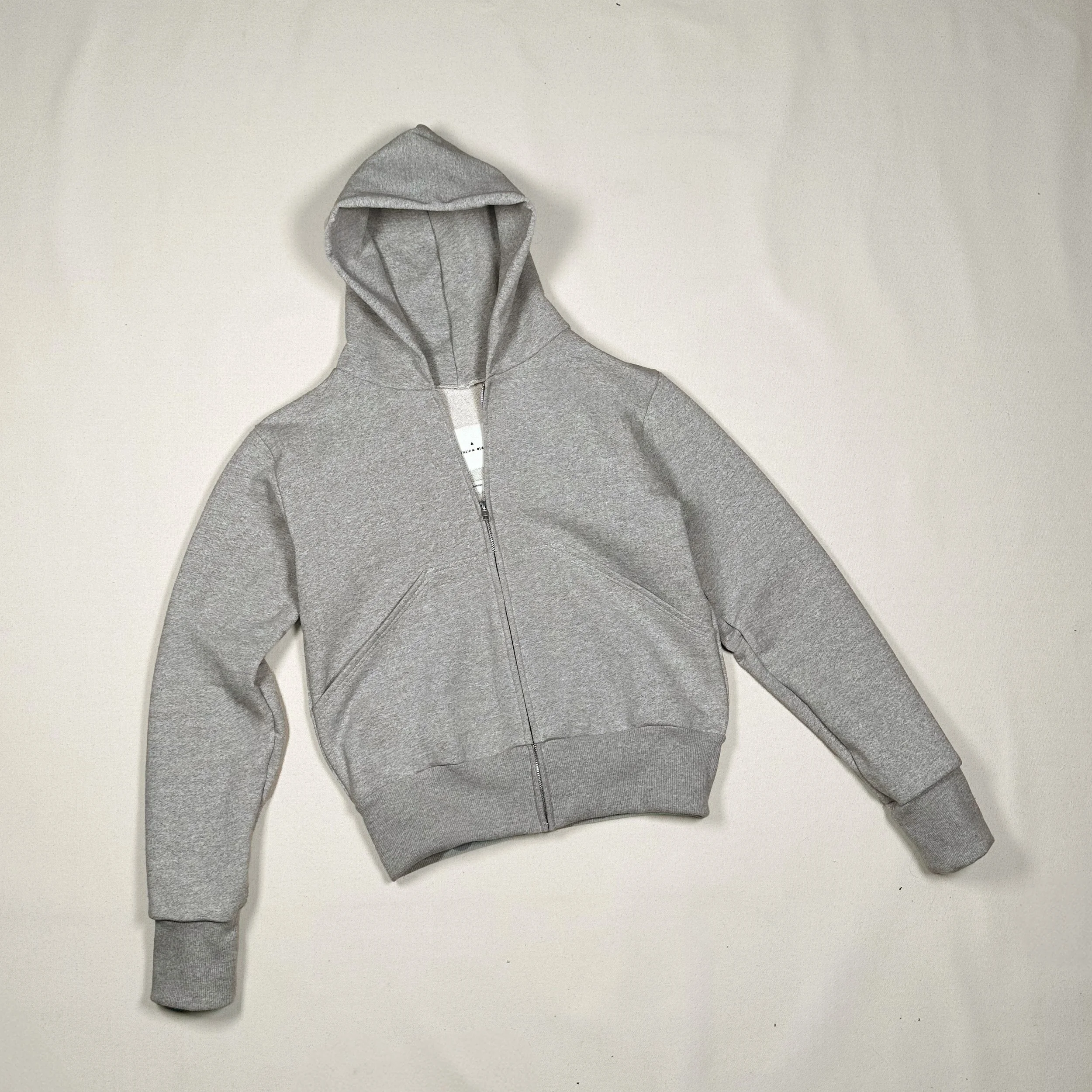 Gray Zip up Sweatshirt
