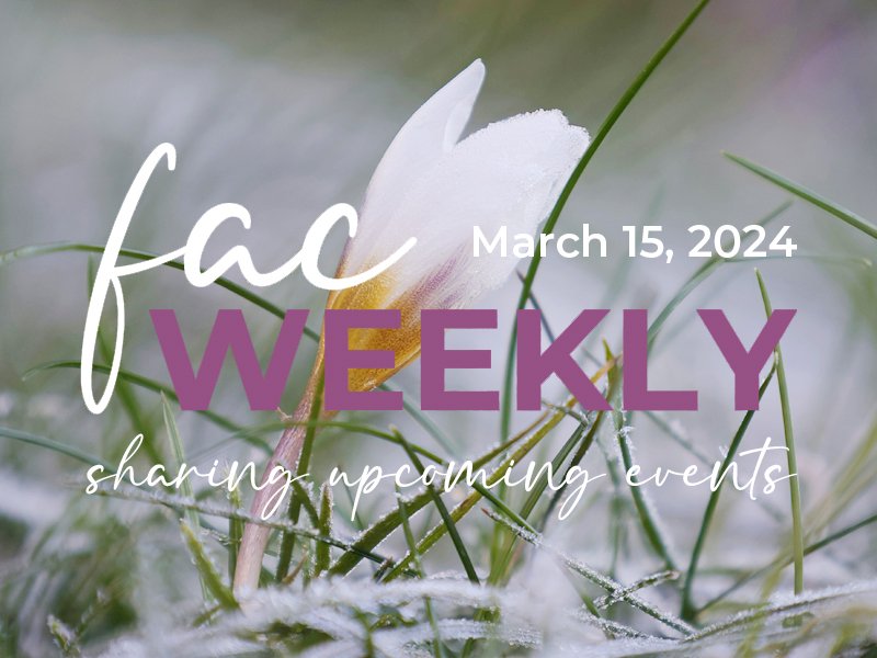 facWEEKLY March 15