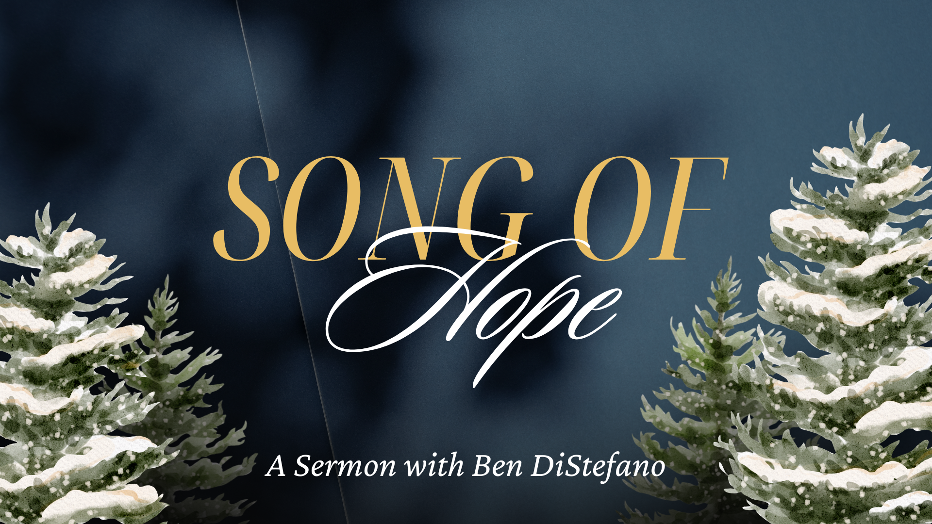  Heaven and Nature Sing | Advent Week 1: Song of HOPE | Luke 1:5–25