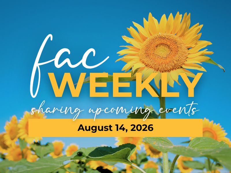 facWEEKLY August 14