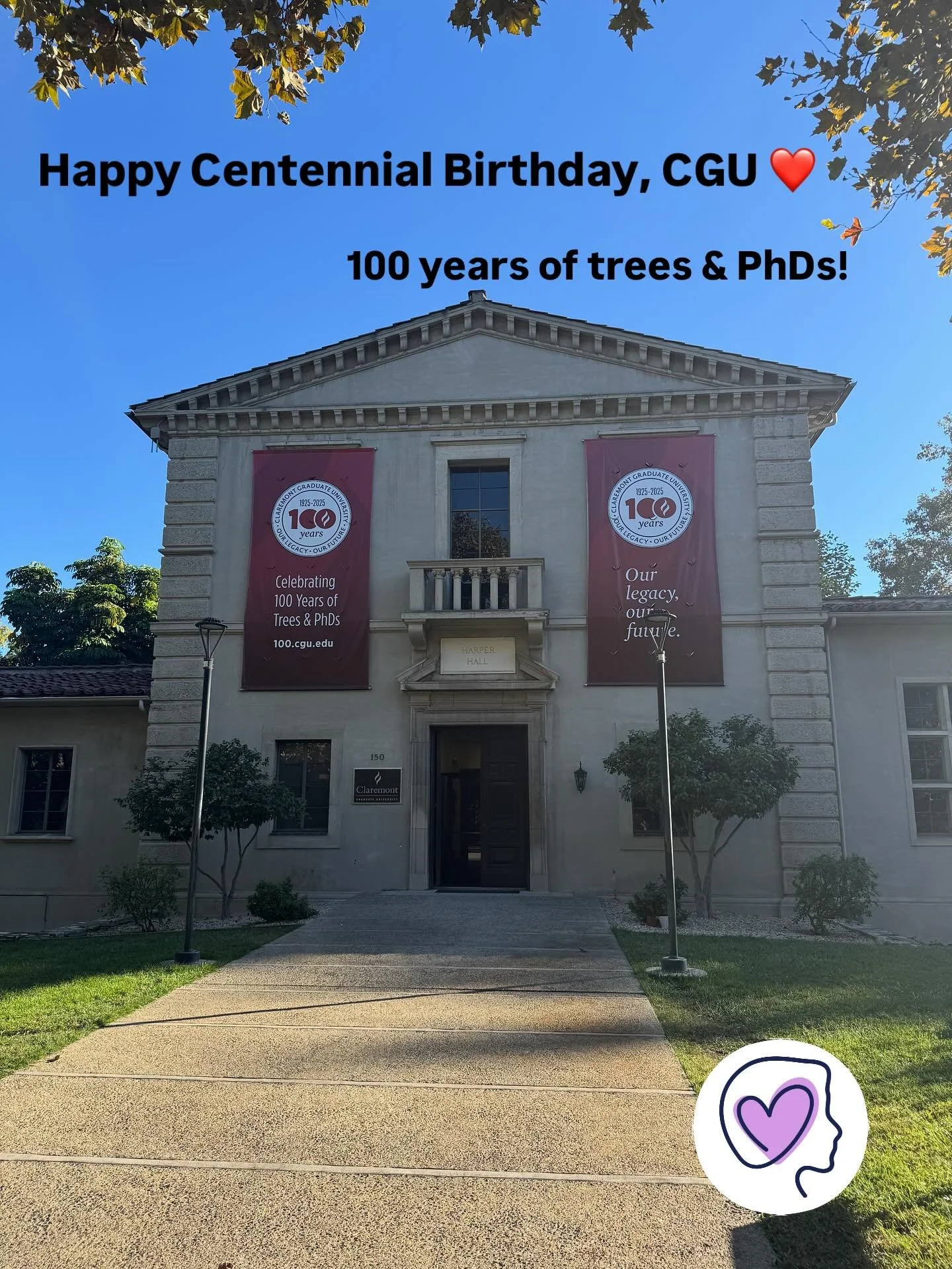 CGU turned 100! 🎂🎓 

Such a beautiful celebration of a century of ideas, impact, and collaboration❤️ Here&rsquo;s to 100 more 🥳