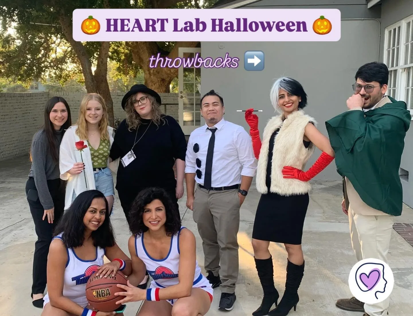 🎃 Happy (belated) Halloween from the HEART Lab! Halloween is extra special for us&mdash; it marks the anniversary of our lab&rsquo;s website launch 🎉! Every year, we celebrate both with a fun costume party full of laughter and connection 🧡💜 

Wha