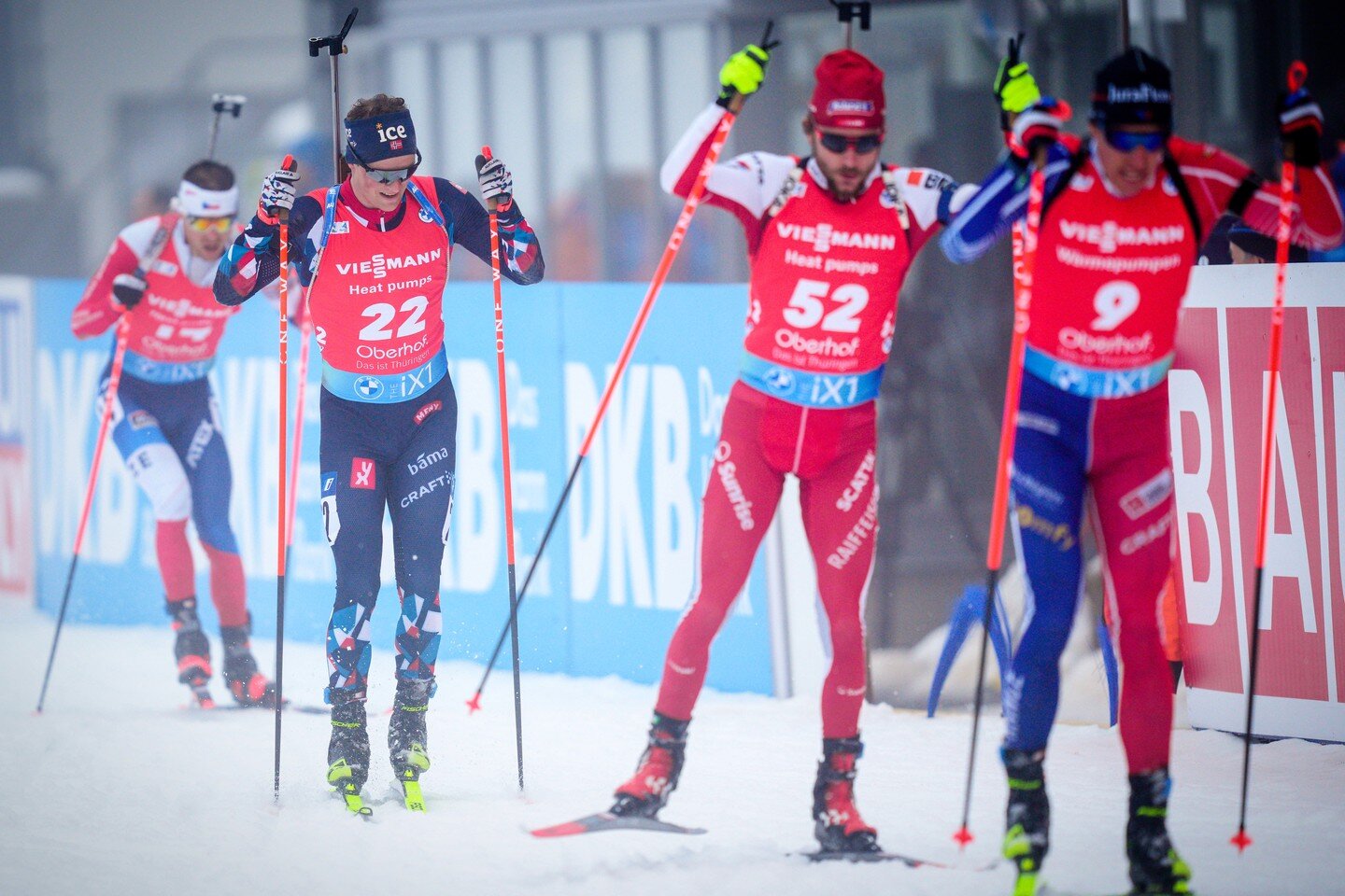 Belle poursuite hier &agrave; Oberhof, avec le 1er temps de ski. Parti de loin, je termine &agrave; la 28&egrave;me place! A demain pour l'individuelle! #championnatsdumonde #oberhof #swissbiathlonteam #swissski #imago