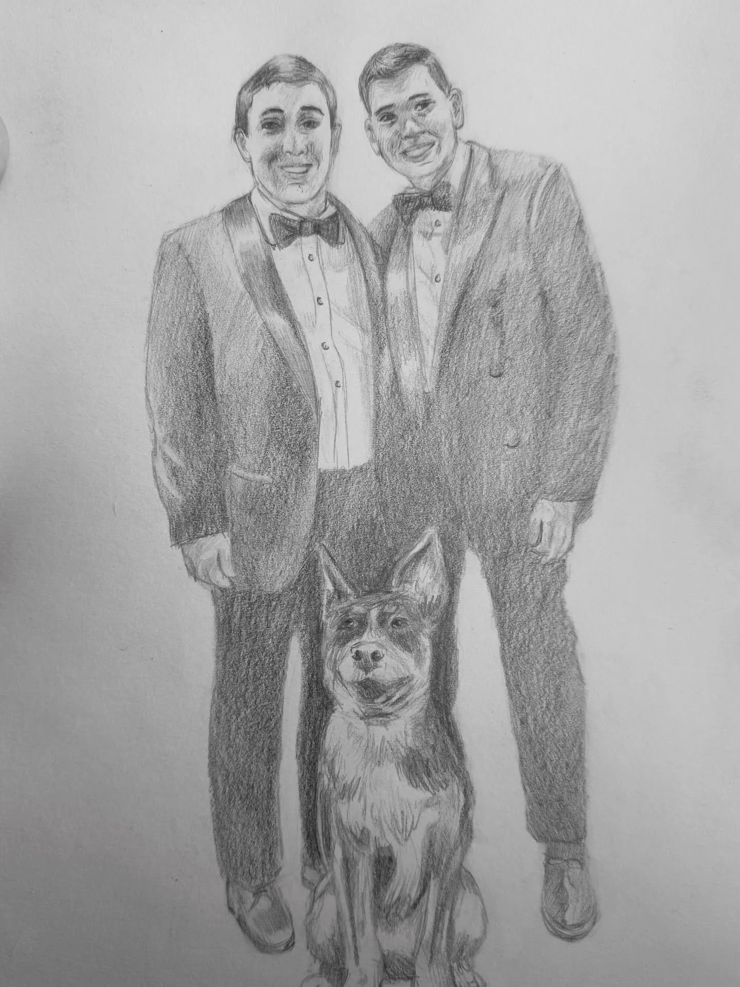 Drew this stunning family portrait for @dsobin94 and love the way it turned out!