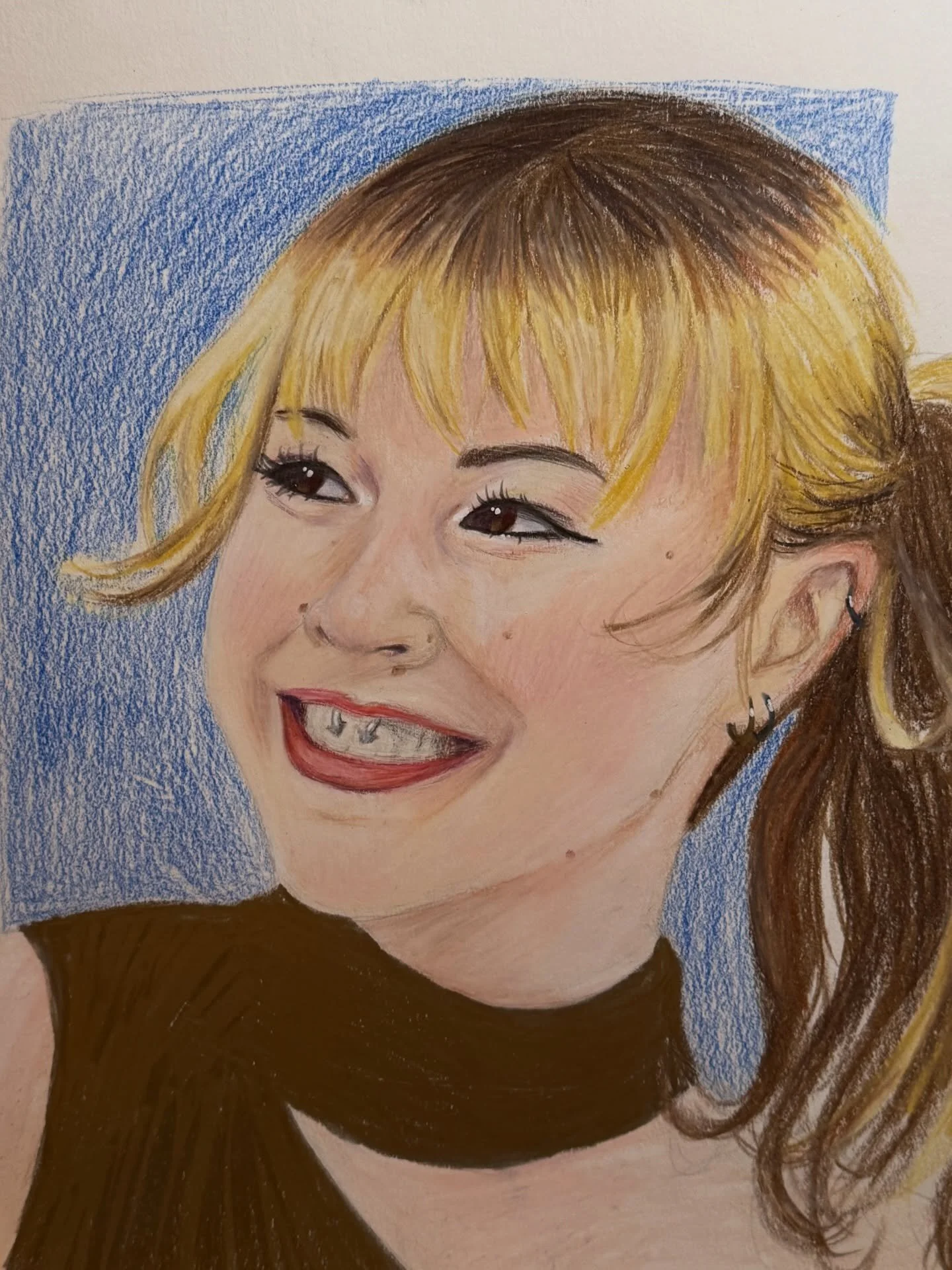 Loved drawing this portrait of @alysaxliu 
Watching her skate made me remember the freedom of skating when I was younger and the joy of it
#alysaliu #olympics #figureskating #winter