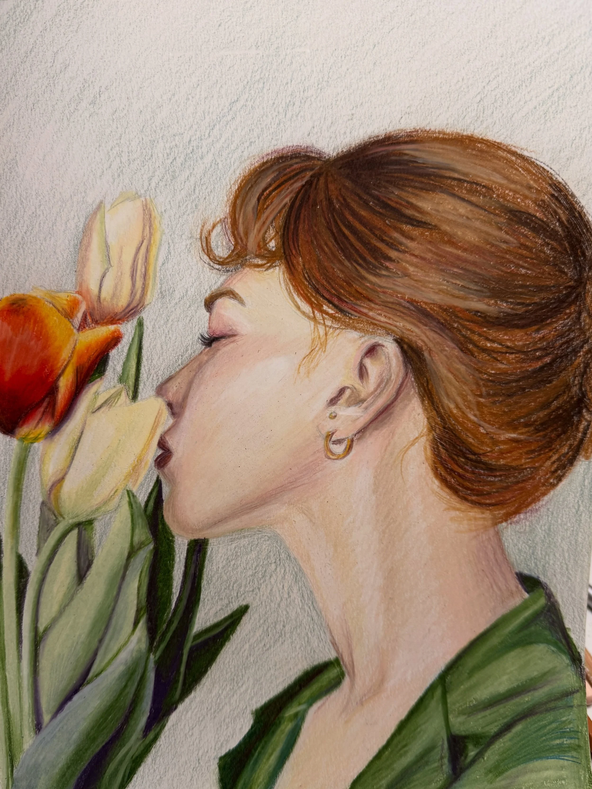 Wherever you find yourself on Mother&rsquo;s Day, I hope you take some time to stop and smell the flowers. Plus a behind the scenes of the chaos of all the tools I use for just one drawing