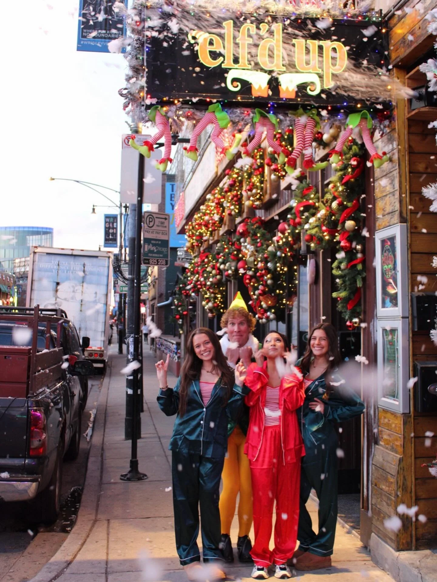 We&rsquo;re feelin&rsquo; #ElfdUp! ✨🎄
We&rsquo;re opening at 7AM tomorrow for the big football game! BE HERE - NO COVER! 

*No brunch tomorrow, but we&rsquo;ll be serving up brunch on Sunday! UFC 322 tomorrow too! 🥊