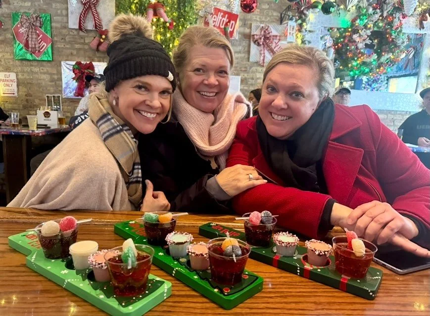 New this year: #ElfdUp Cocktail Flights! 🎄✨🥂
4 cocktails full of Christmas cheer! Check out our when we&rsquo;re open this week ⬇️

Thursday at 4pm 
Friday at 11am 
Saturday at 7am 
Sunday at 10:30am

#tisthseason #wrigleyville #buddytheelf