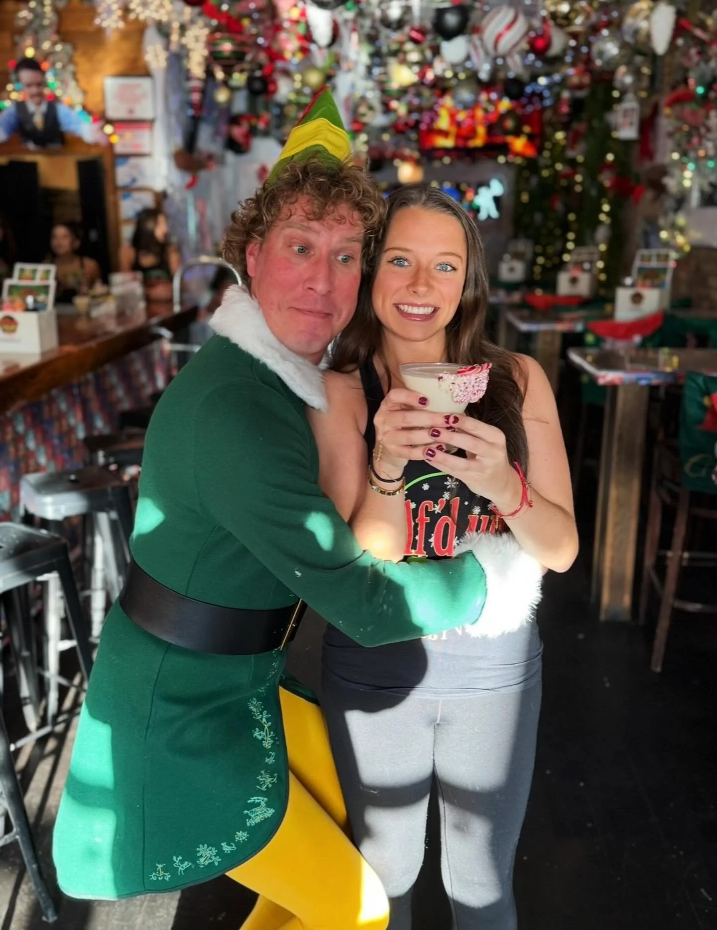 SURPRISE! Buddy will be here tomorrow (12/28) from 11:30AM-2:30PM before he leaves to go find his dad! 🎄✨❄️ We hope to see you here! 

NO COVER! 

#buddytheelf #elfdup #chicago #wrigleyville
