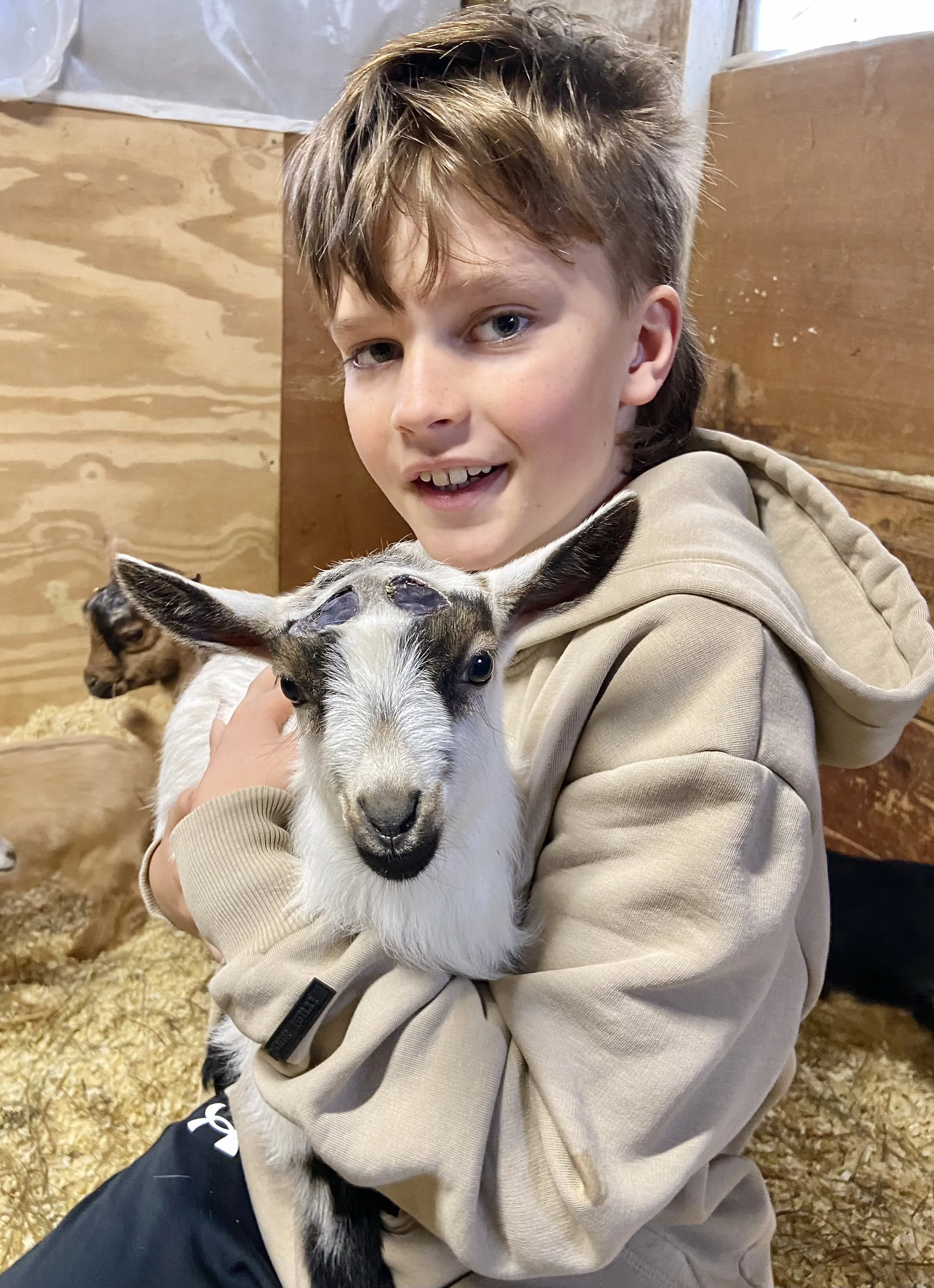 3/16/25 Edison visits with Old Mountain Farm Fete