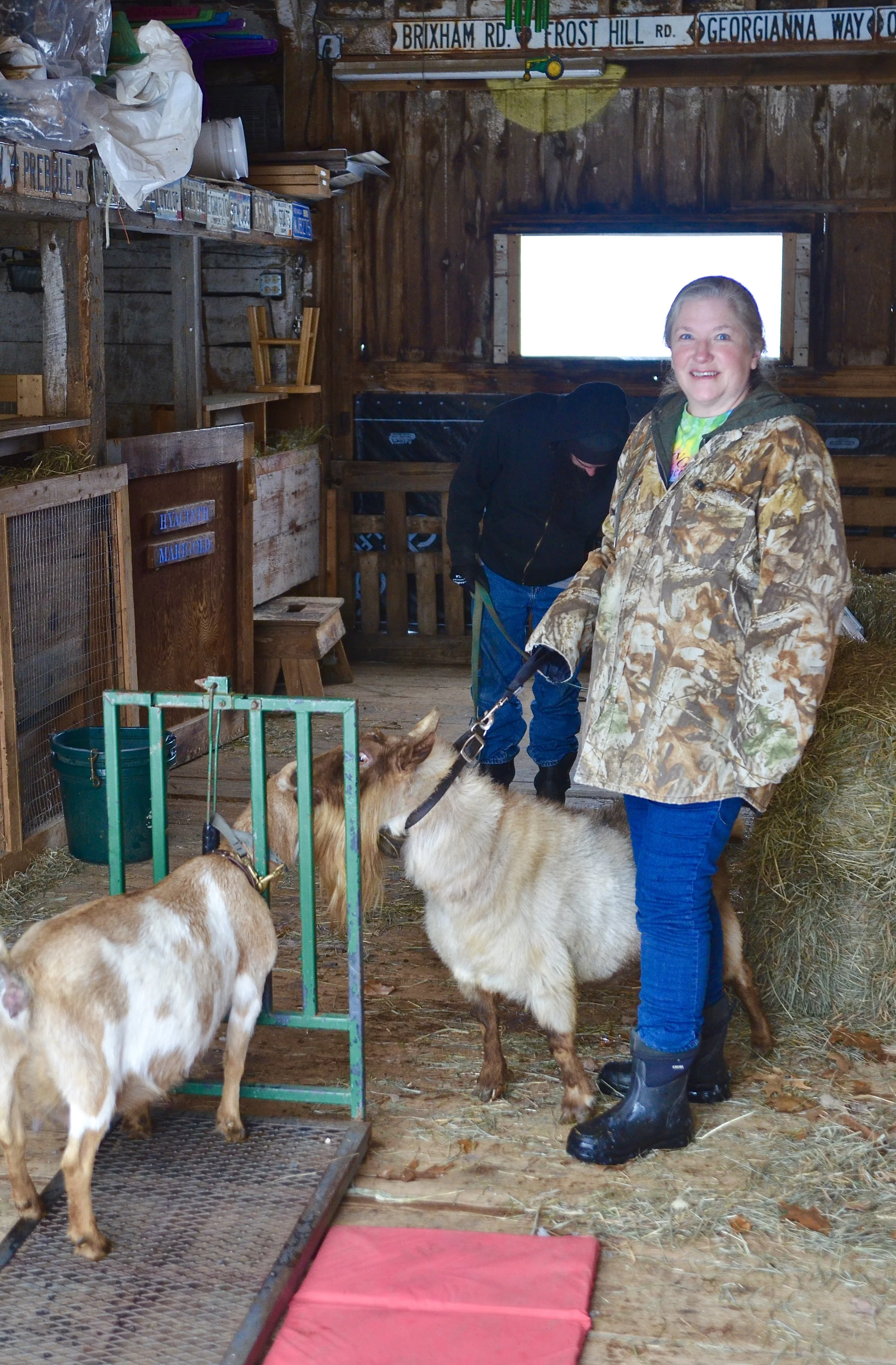 November 17th, 2018 - Cheryle, Katja Quinn and Tomo Quinn on semen collection day. 