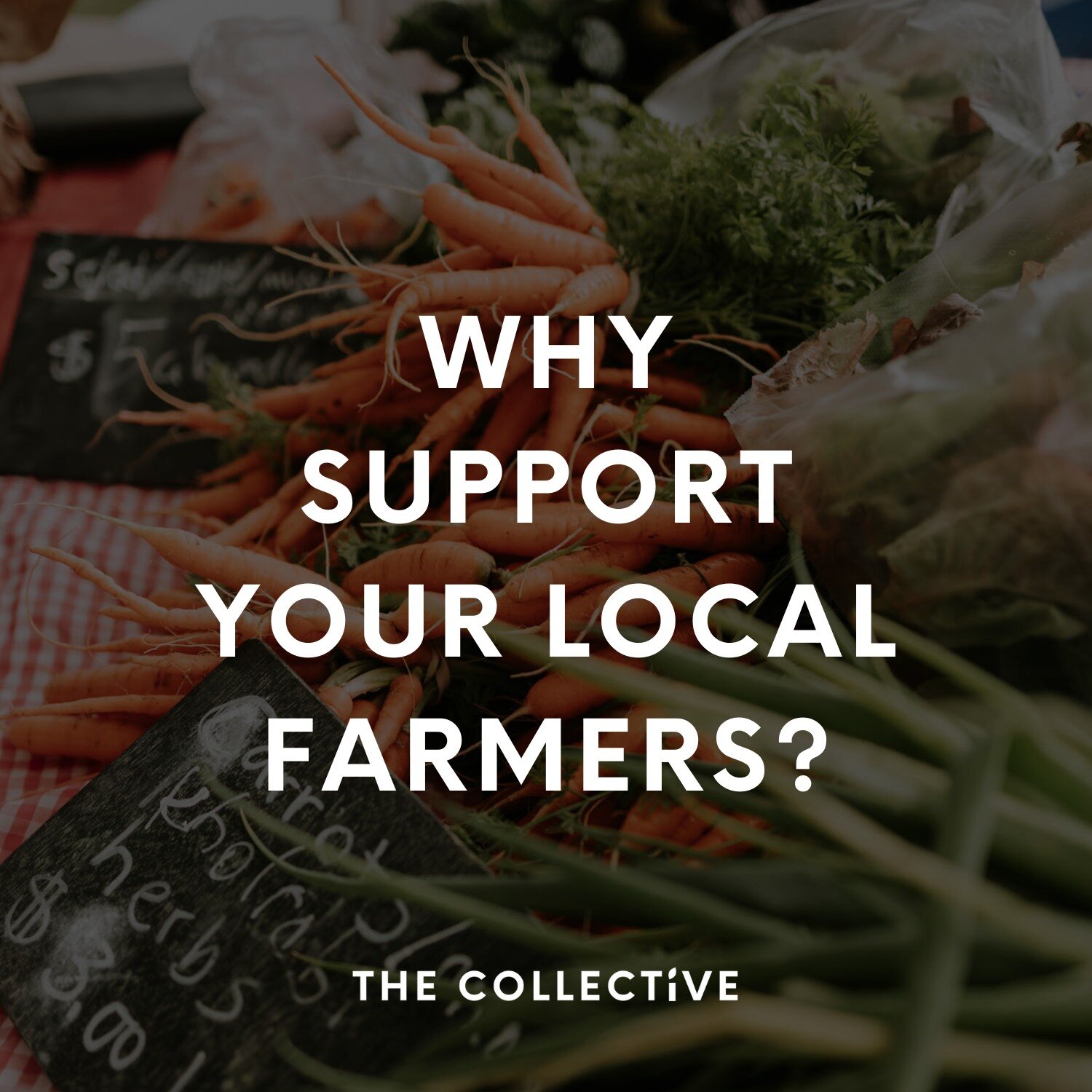 There are so many valuable reasons to support local farmers, but we want to remind you anyway!

- Freshness: Locally grown produce and meats are generally fresher and more flavorful than those that have traveled long distances.

- Environmental impac