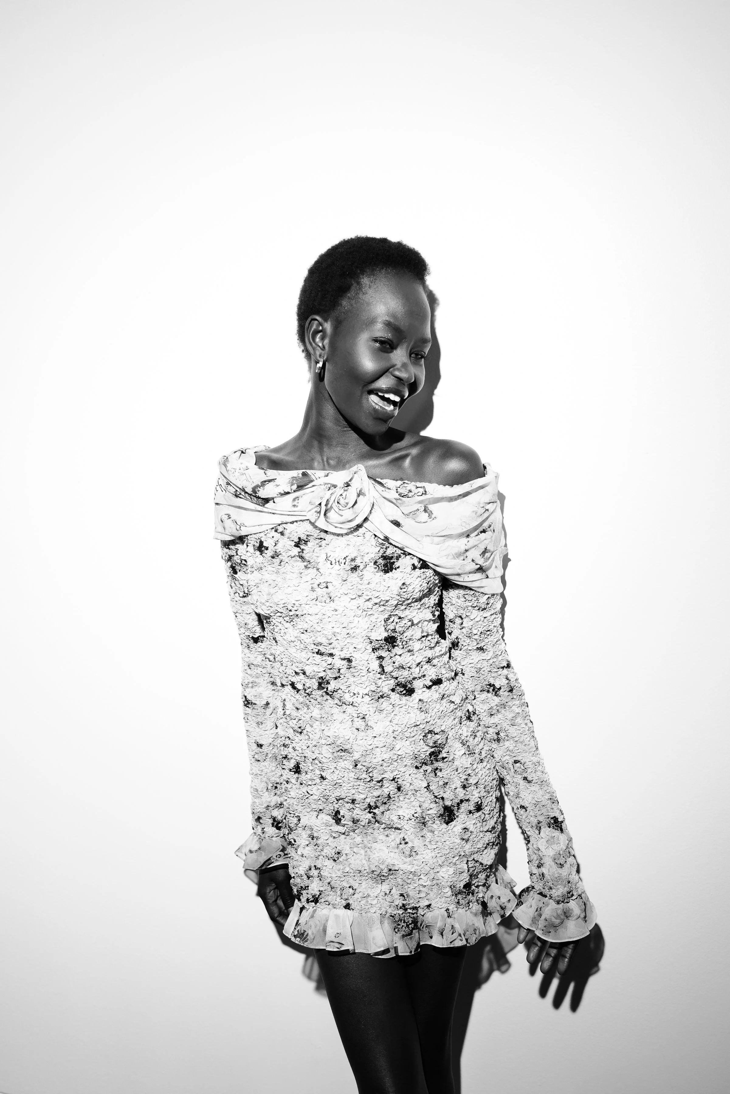 Aweng Chuol for Alessandra Rich AW23