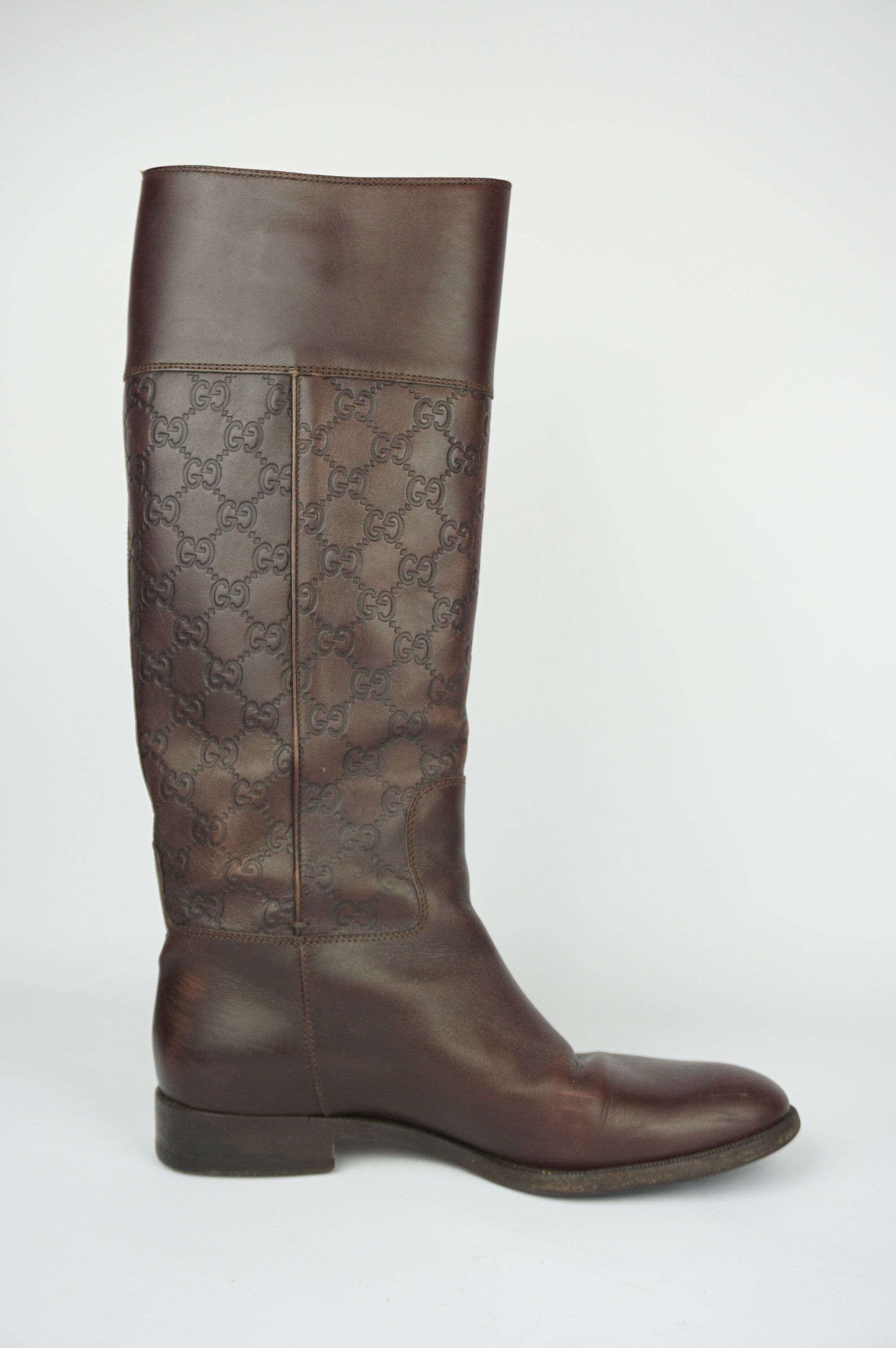 Gucci 85th Anniversary Leather Boots 