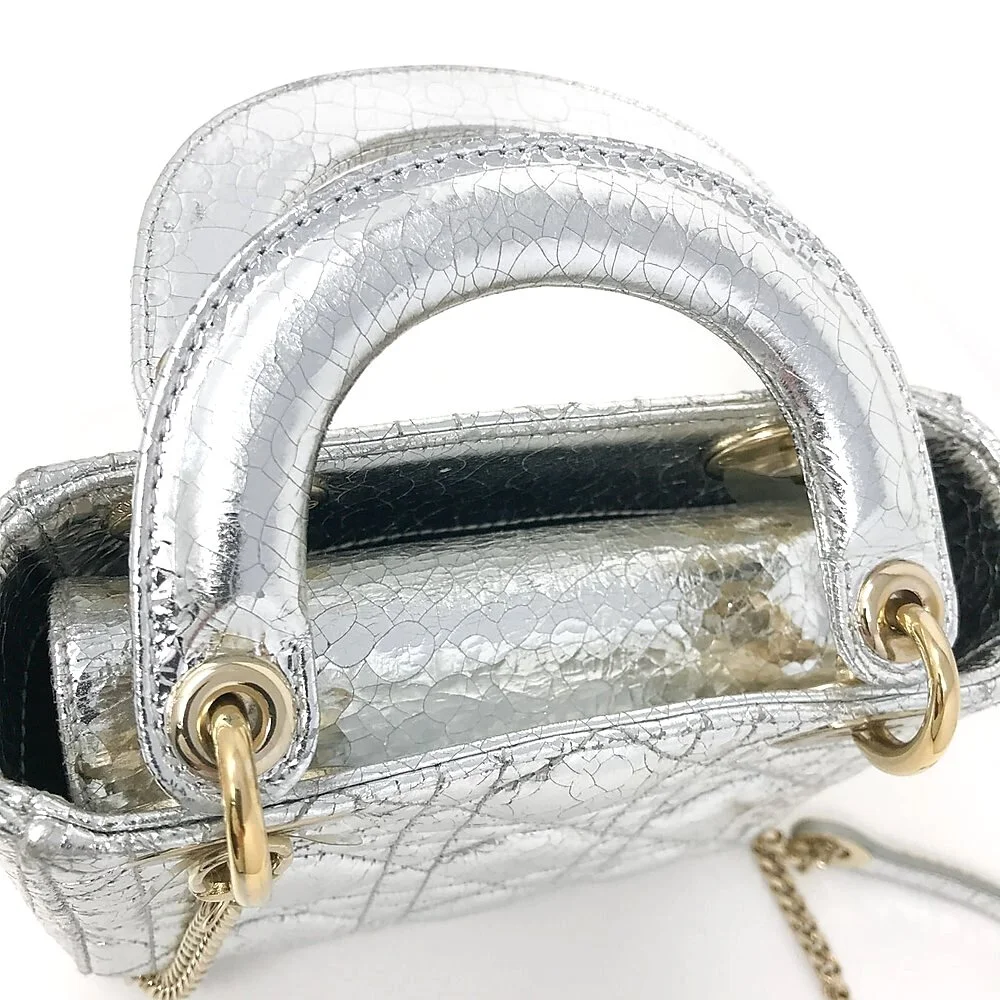 lady dior mini metallic