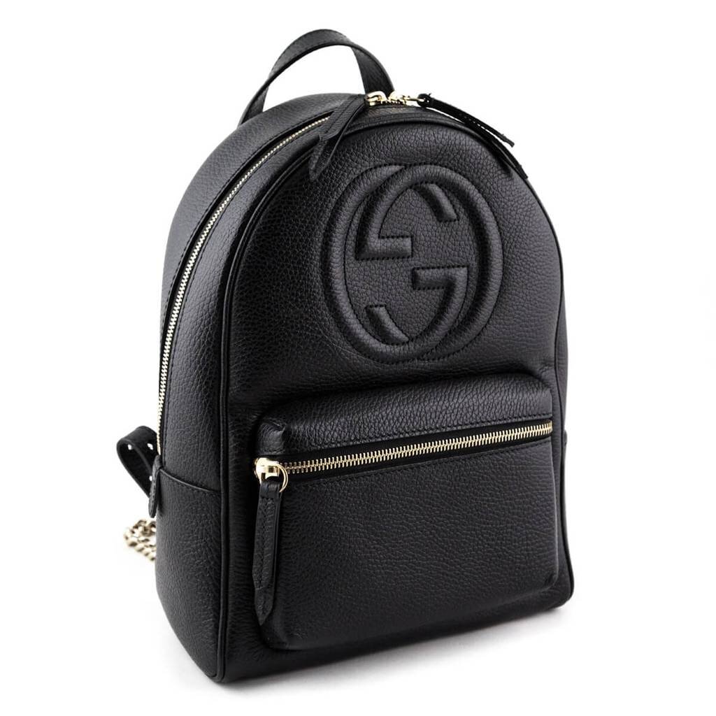 gucci chain backpack