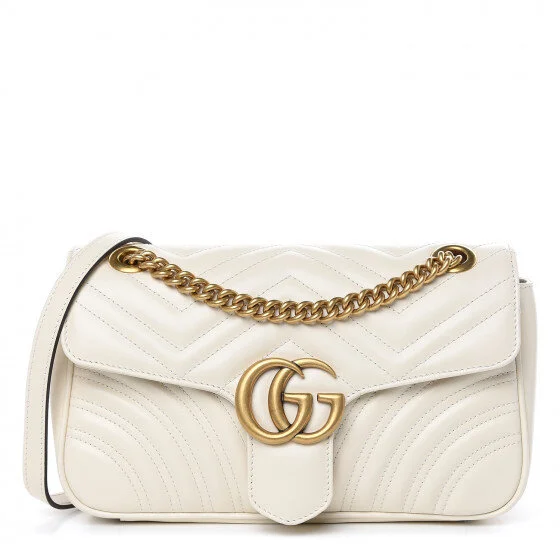 gucci marmont white small