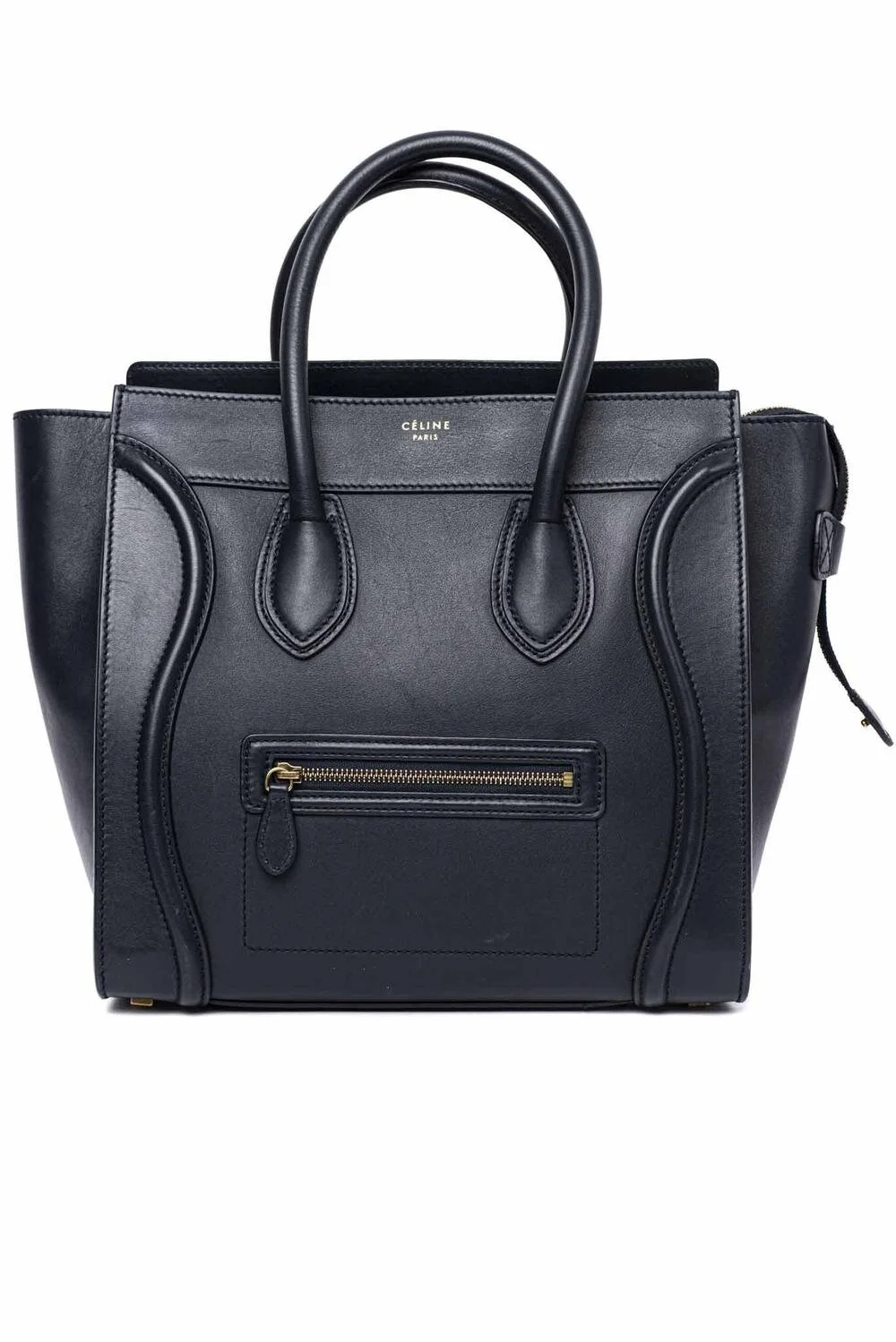 celine nano smooth leather