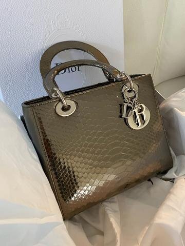 lady dior python bag price