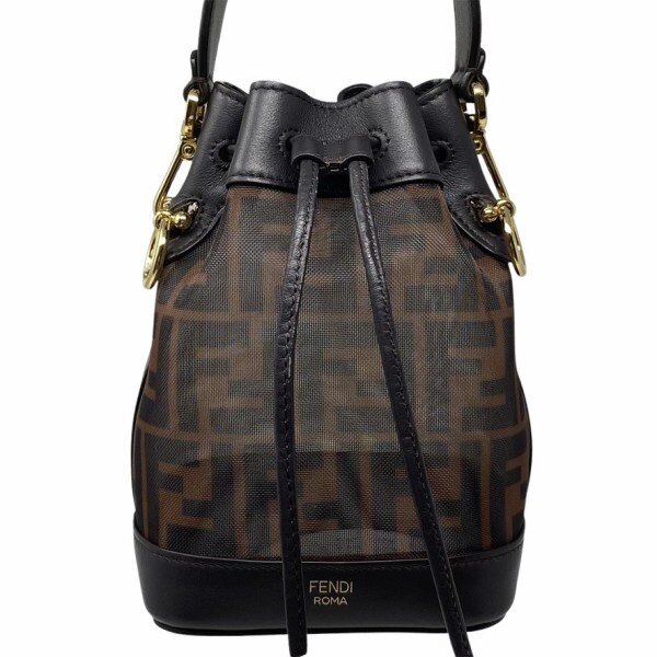 fendi mesh bucket bag