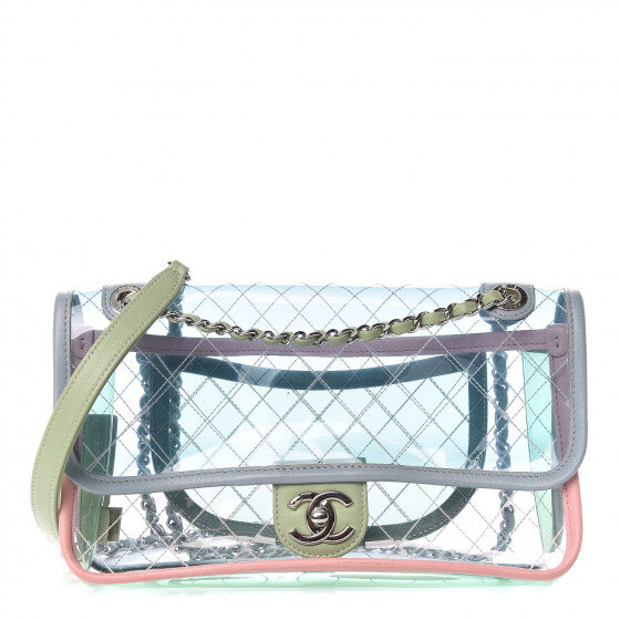 Chanel Medium Coco Splash PVC Bag — DESIGNER TAKEAWAY BY QUEEN OF LUXURY  BOUTIQUE INC.