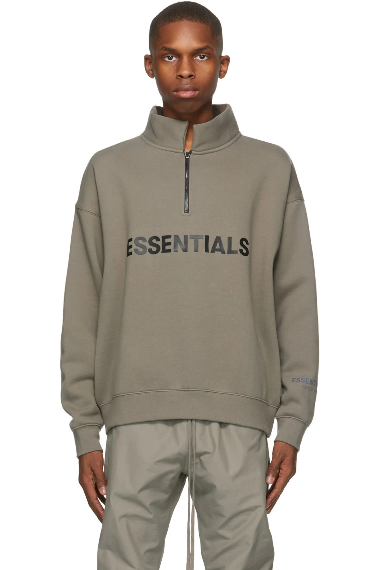 Essentials Fear of God Half Zip Mock 