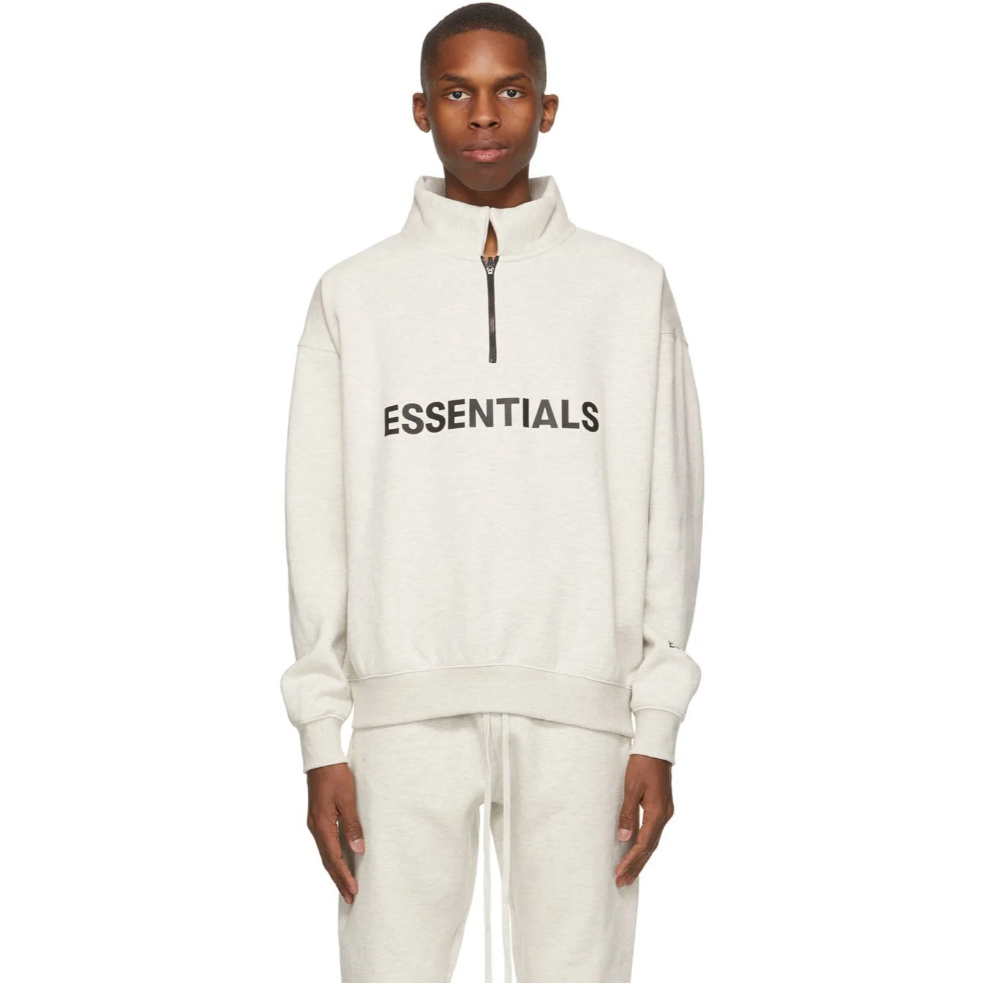 fear of god half zip