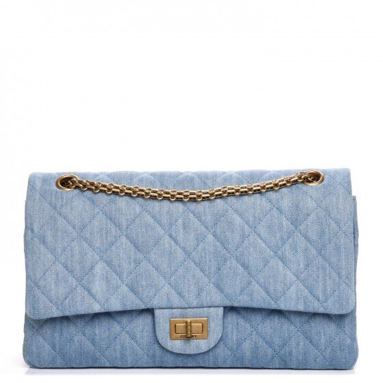 Chanel Quilted Denim  Reissue Flap Bag 226 — DESIGNER TAKEAWAY BY QUEEN  OF LUXURY BOUTIQUE INC.
