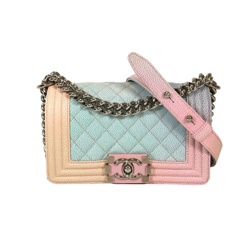 chanel boy pastel