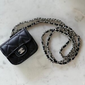 Chanel Lambskin Airpods Pro Case Necklace — DESIGNER TAKEAWAY BY QUEEN OF  LUXURY BOUTIQUE INC.