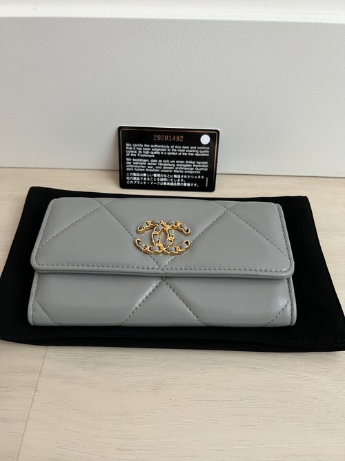 Chanel 19 Pouch, Women's Fashion, Bags & Wallets, Purses & Pouches on  Carousell