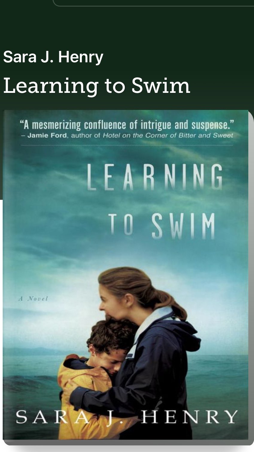 Book Review: Learning to Swim, Sara J. Henry
