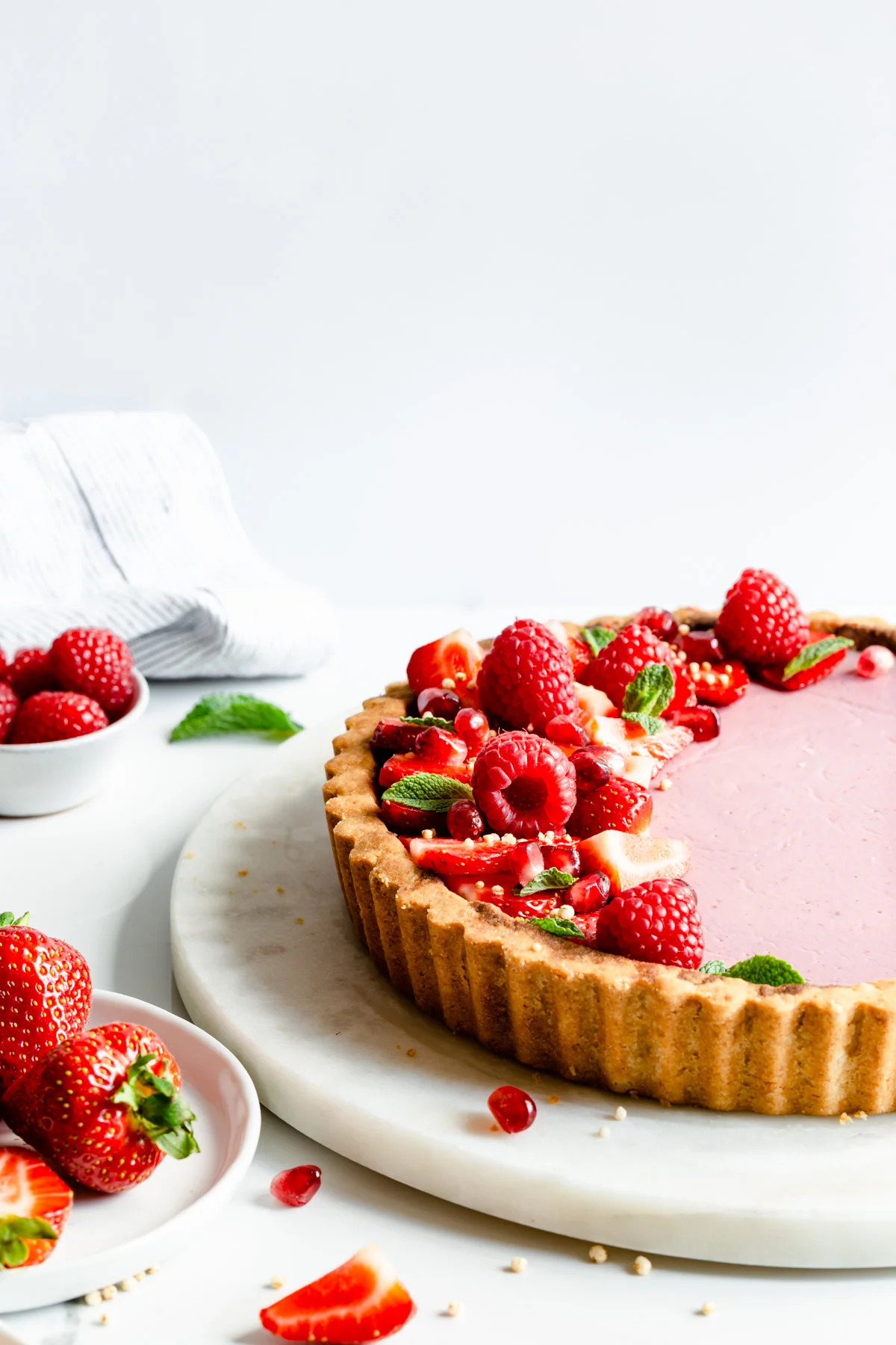 Anna W Photography - Strawberry Tart