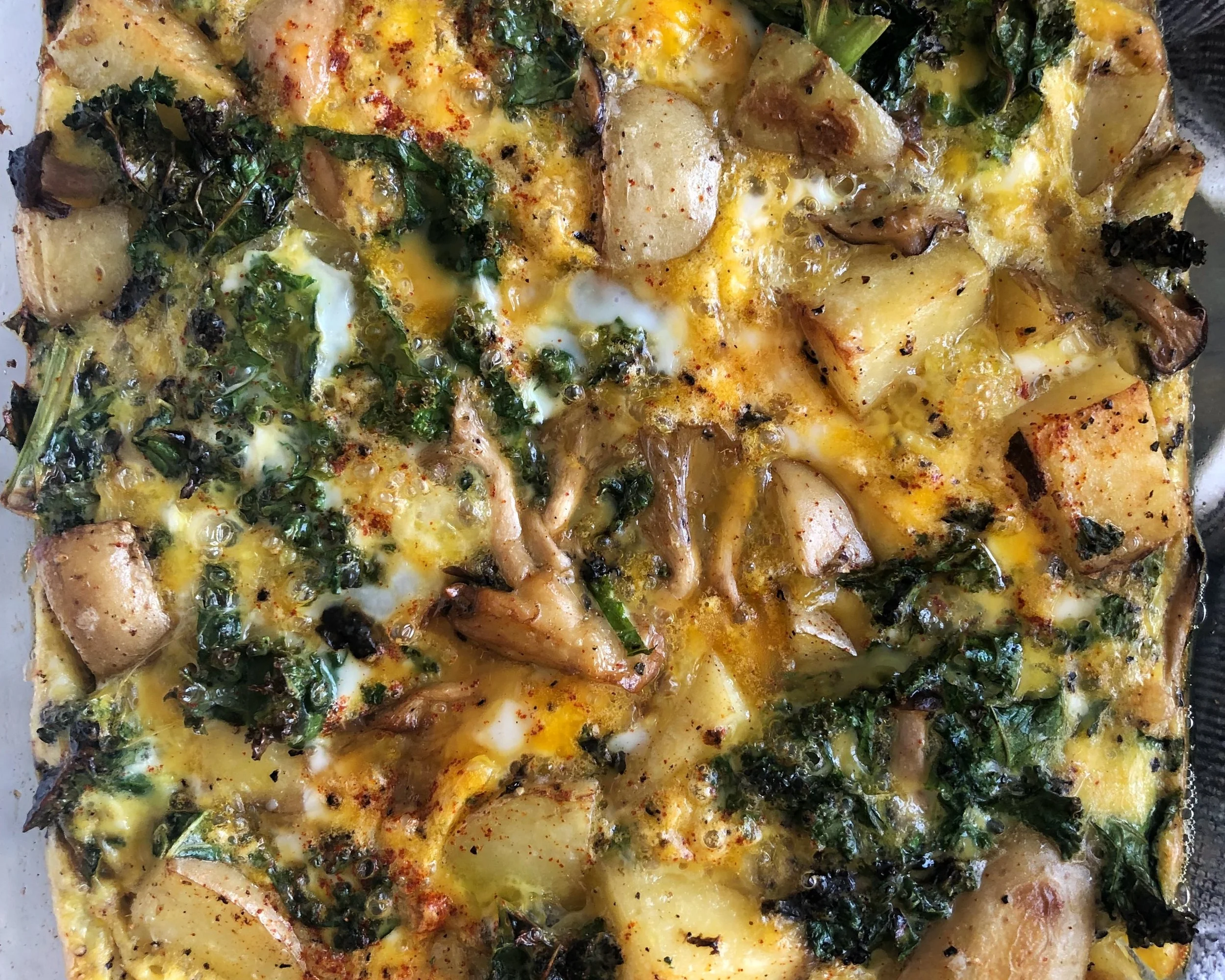 Eggs Kale and Potatoes To Go