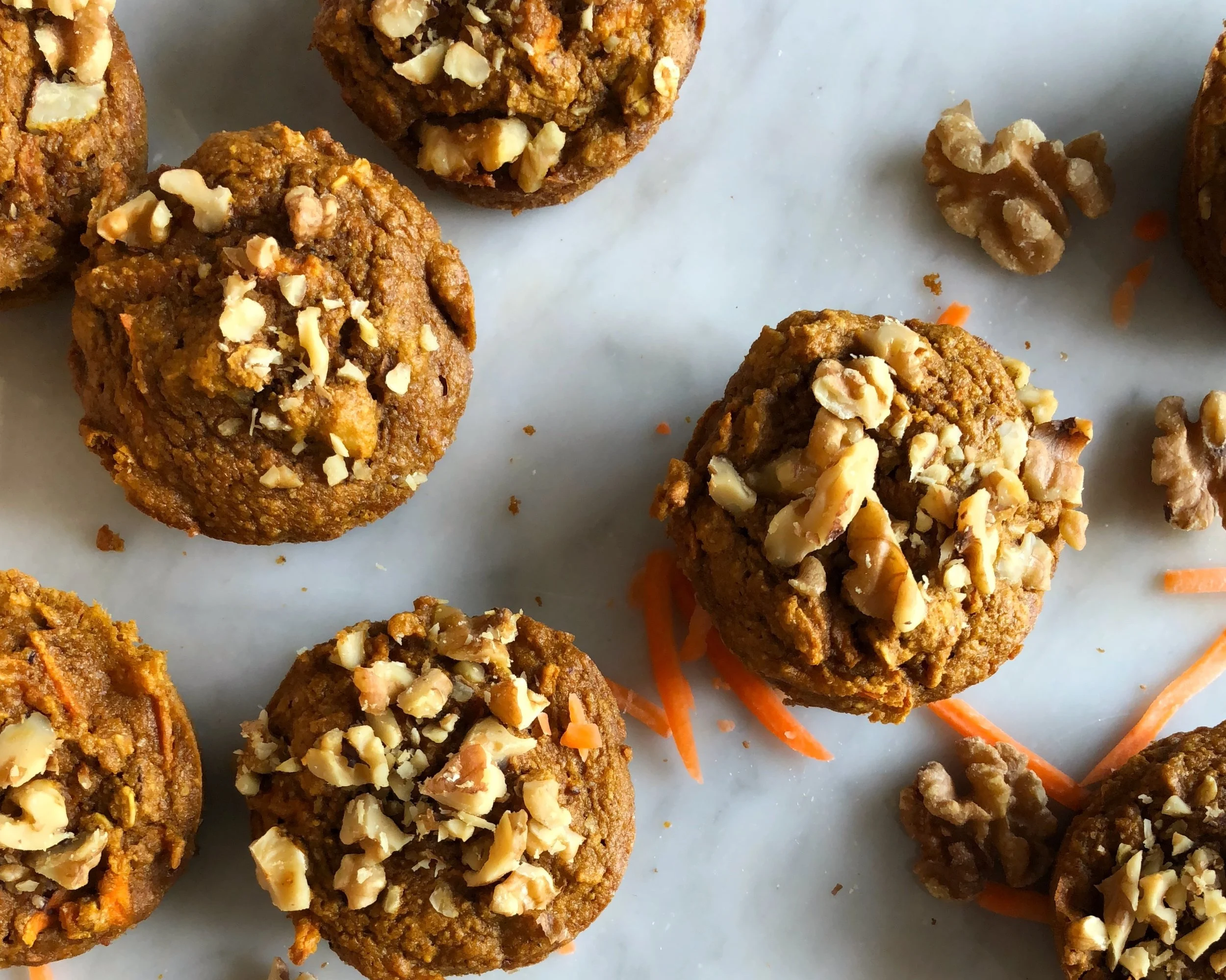 Gluten Free Carrot Ginger Muffins