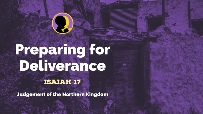 Preparing for Deliverance